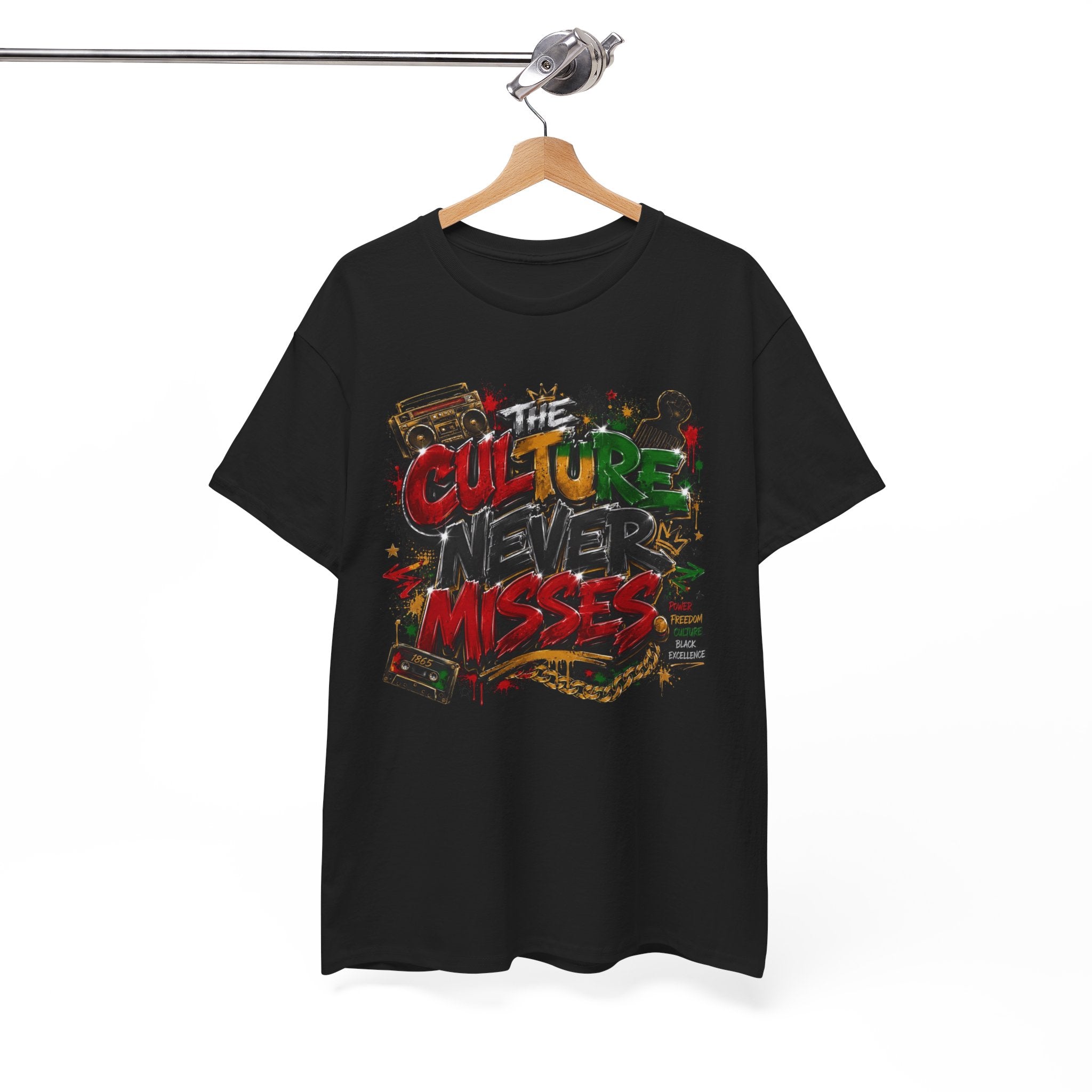 Juneteenth The Culture Never Misses Unisex Heavy Cotton Tee
