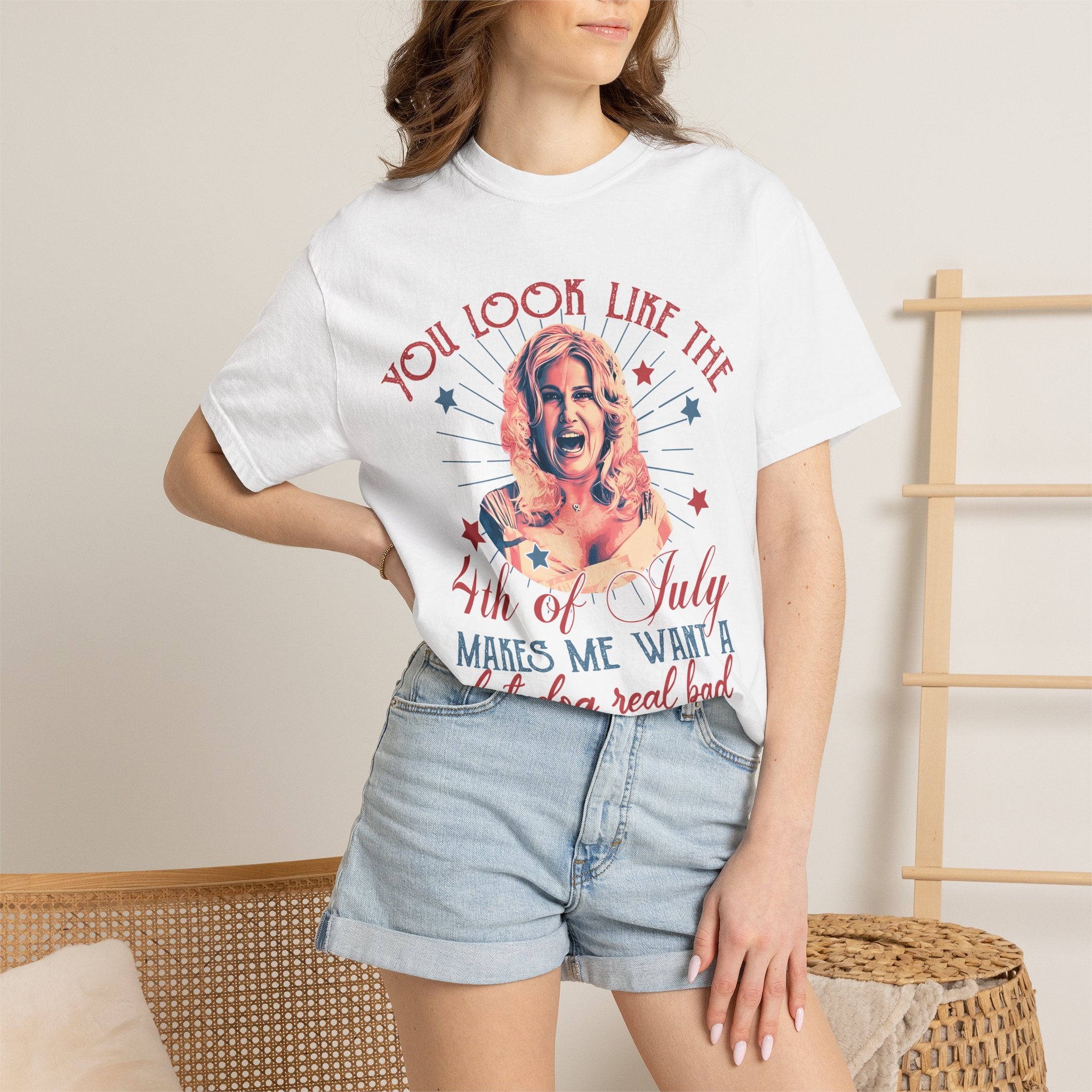 You Look Like the 4th of July Legally Blonde Unisex Garment-Dyed T-shirt
