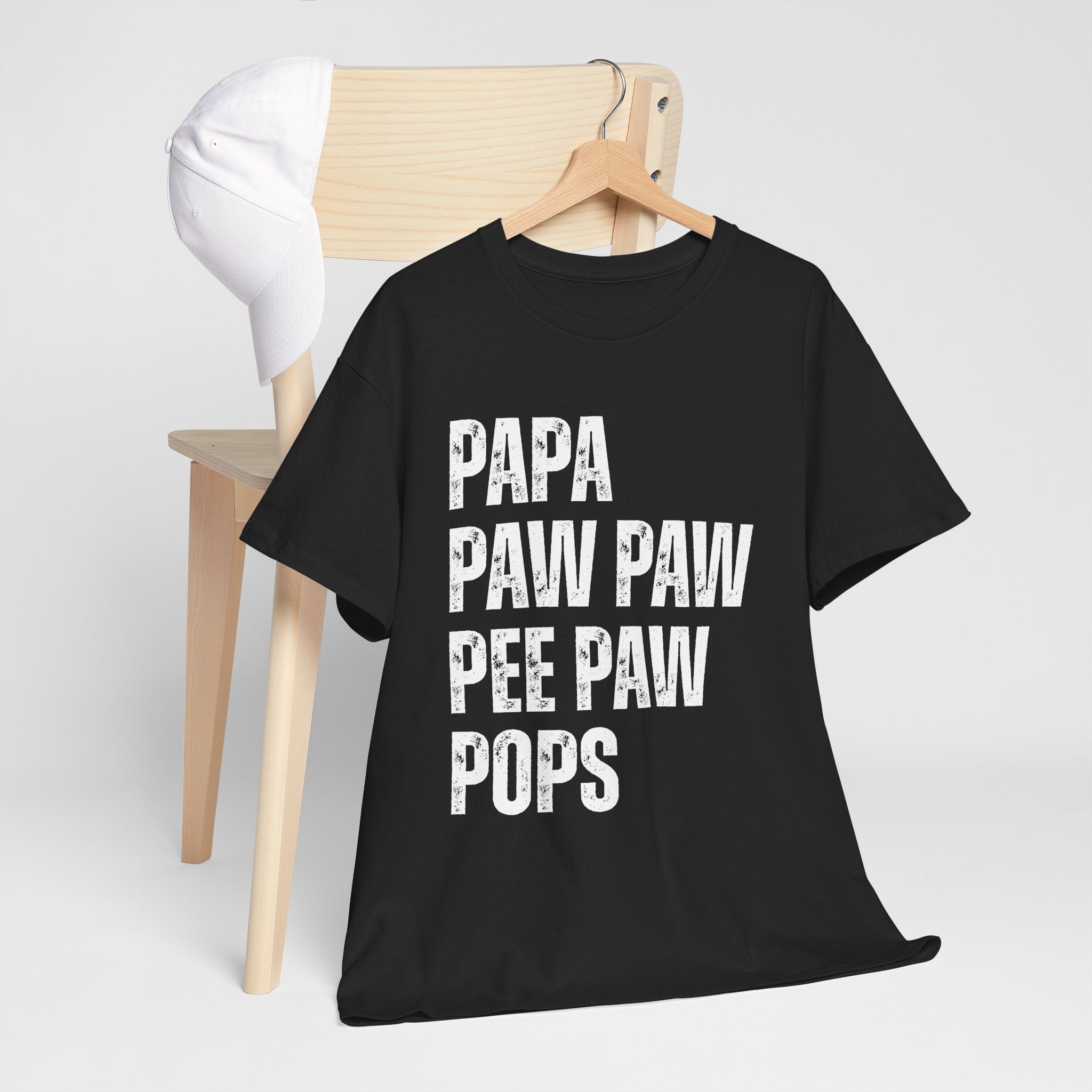 Papa Paww Paw Pee Paw Pops Unisex Heavy Cotton Tee