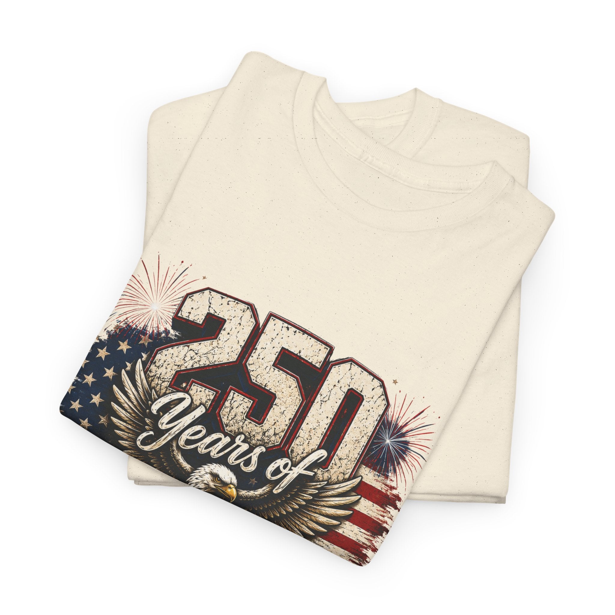 250 Years of American Freedom Unisex Heavy Cotton Tee