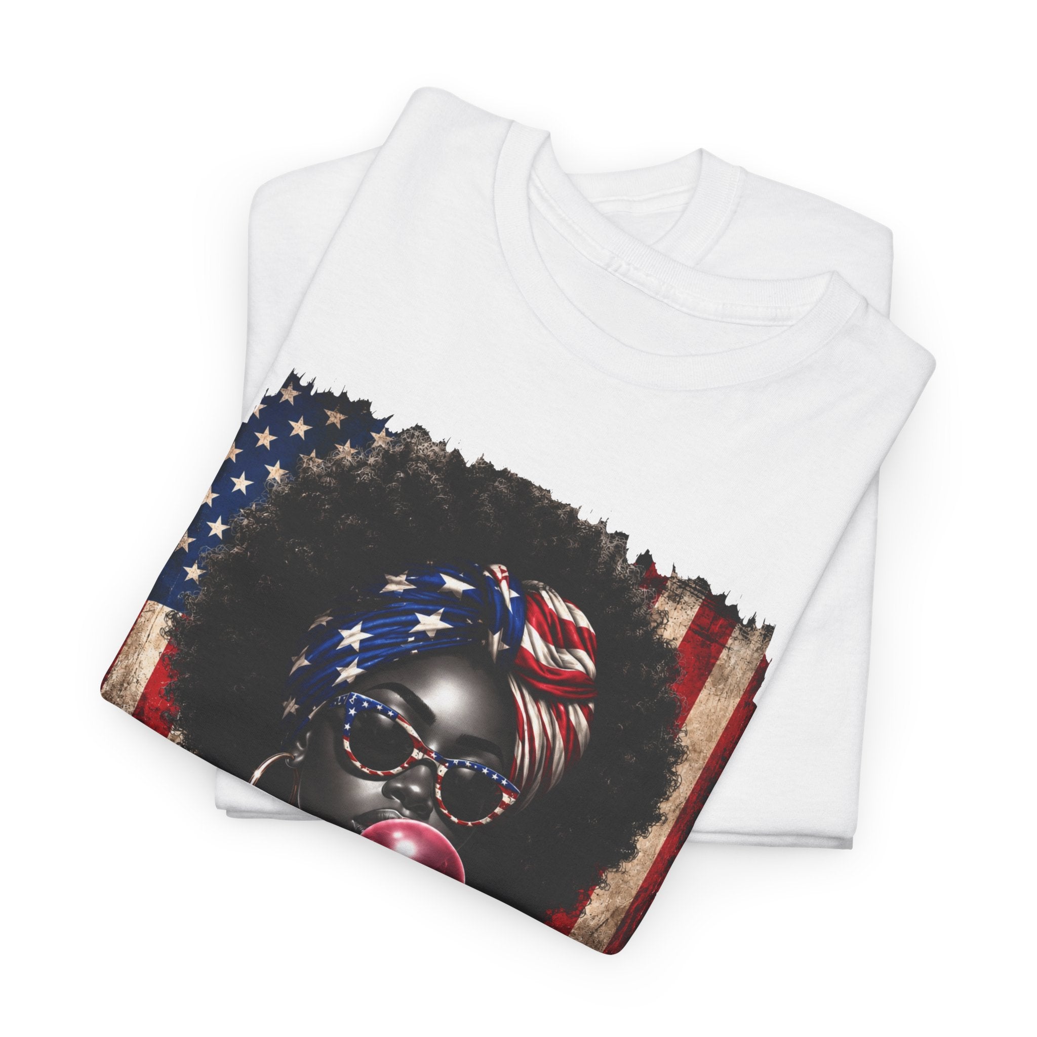 4th of July Melanated We the People Unisex Heavy Cotton Tee