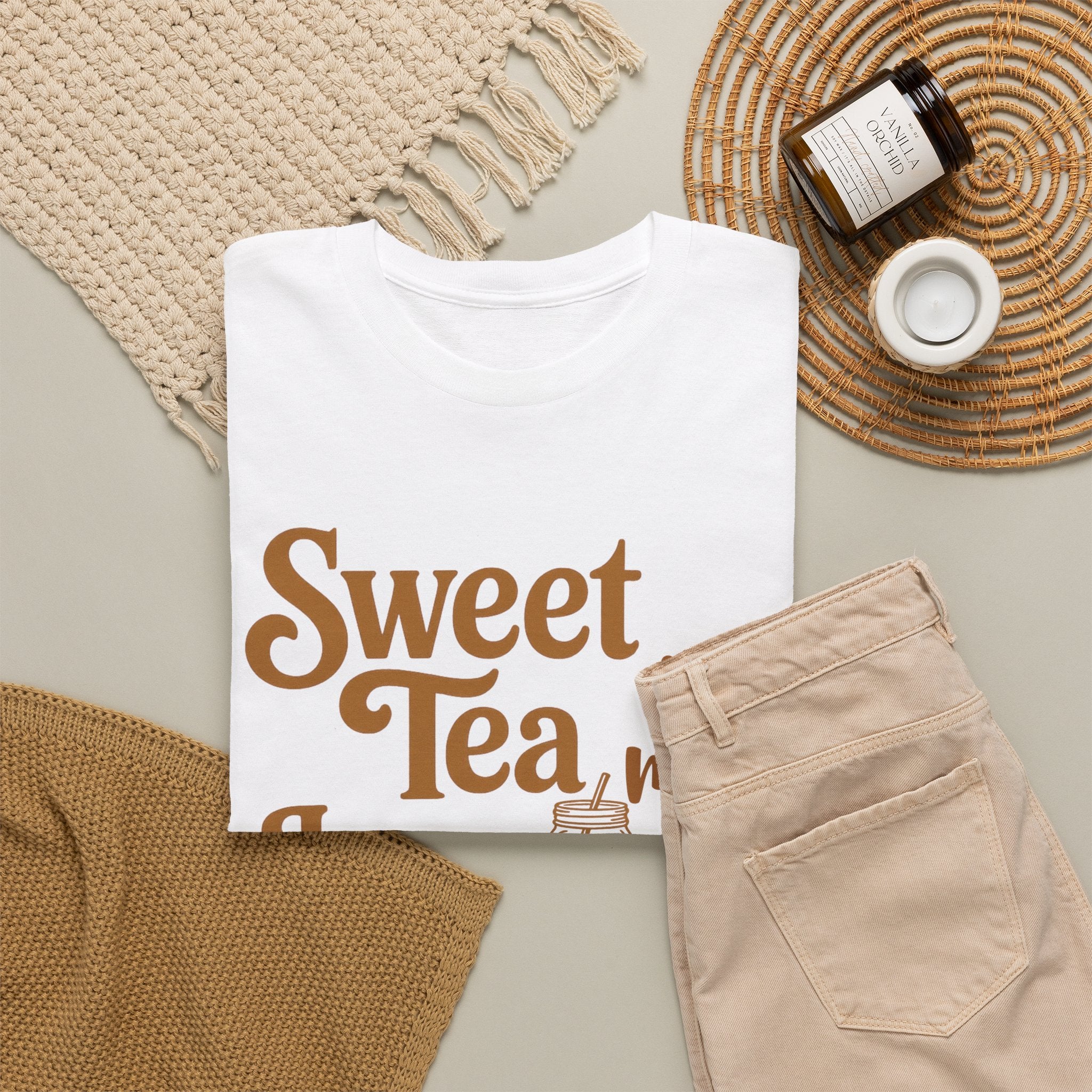 Sweet Tea is My Love Language Unisex Heavy Cotton Tee
