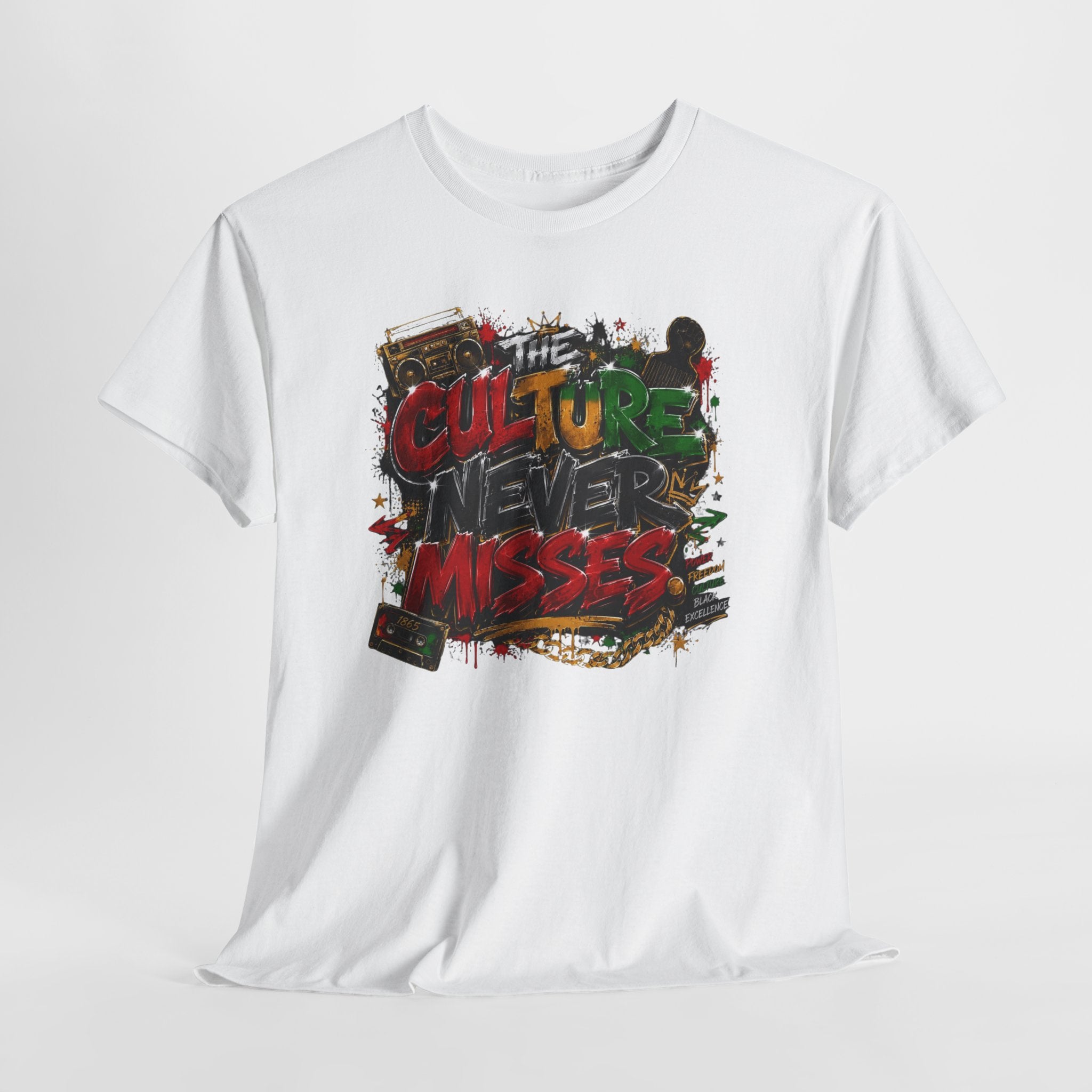 Juneteenth The Culture Never Misses Unisex Heavy Cotton Tee