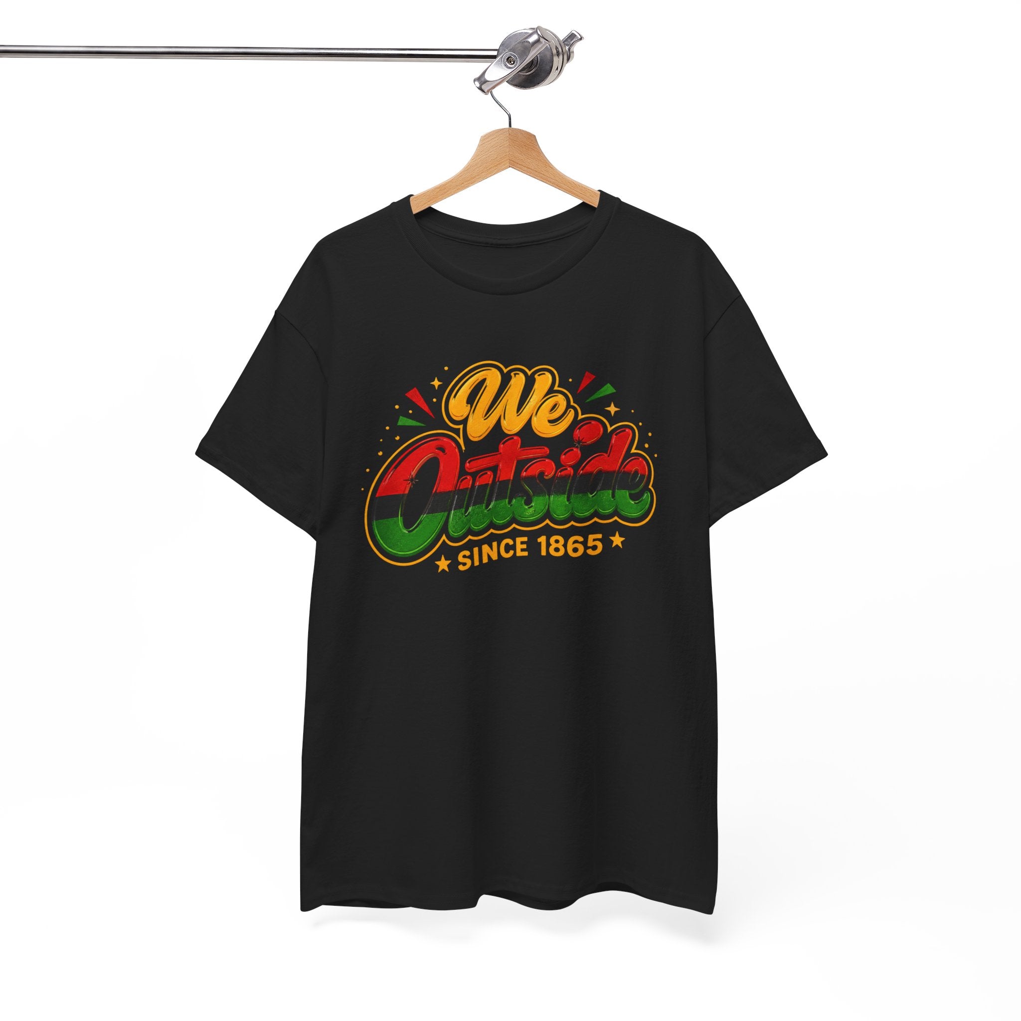Juneteenth We Outside Unisex Heavy Cotton Tee