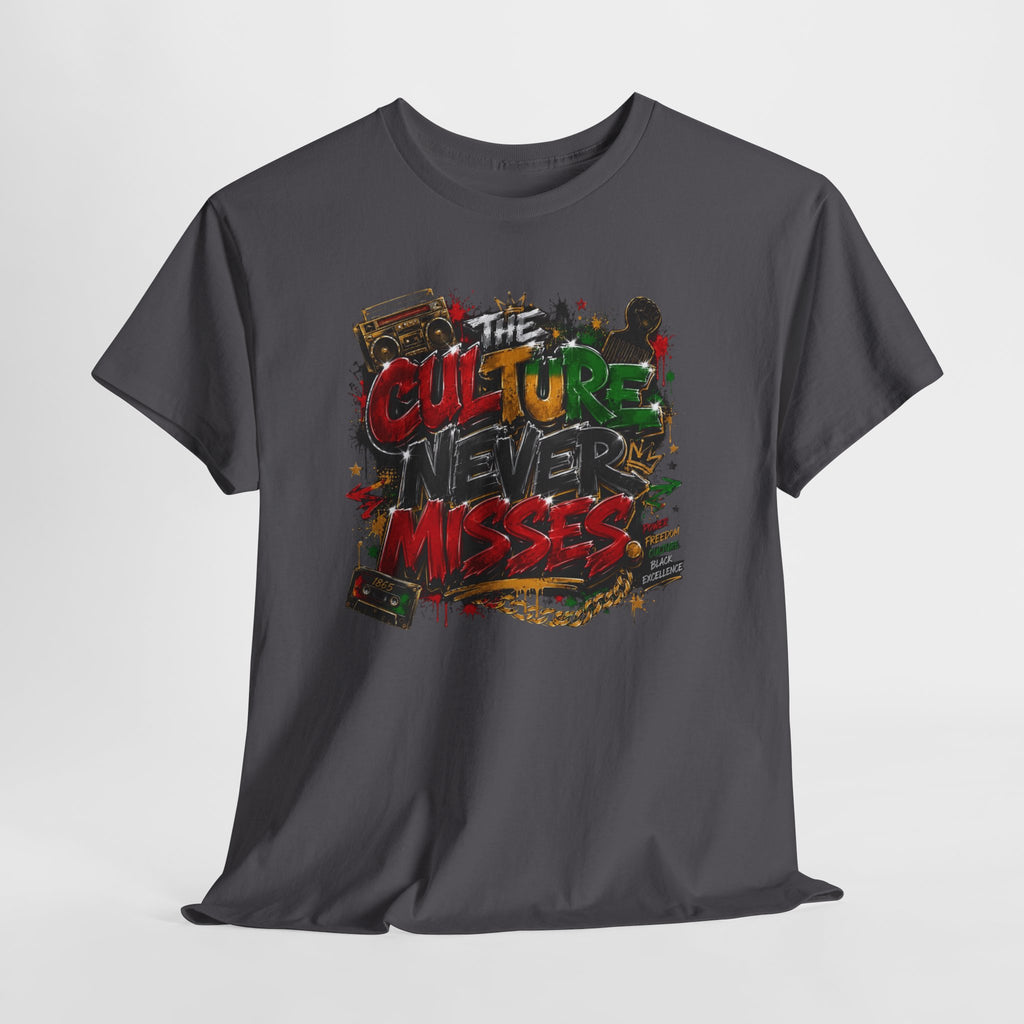 Juneteenth The Culture Never Misses Unisex Heavy Cotton Tee