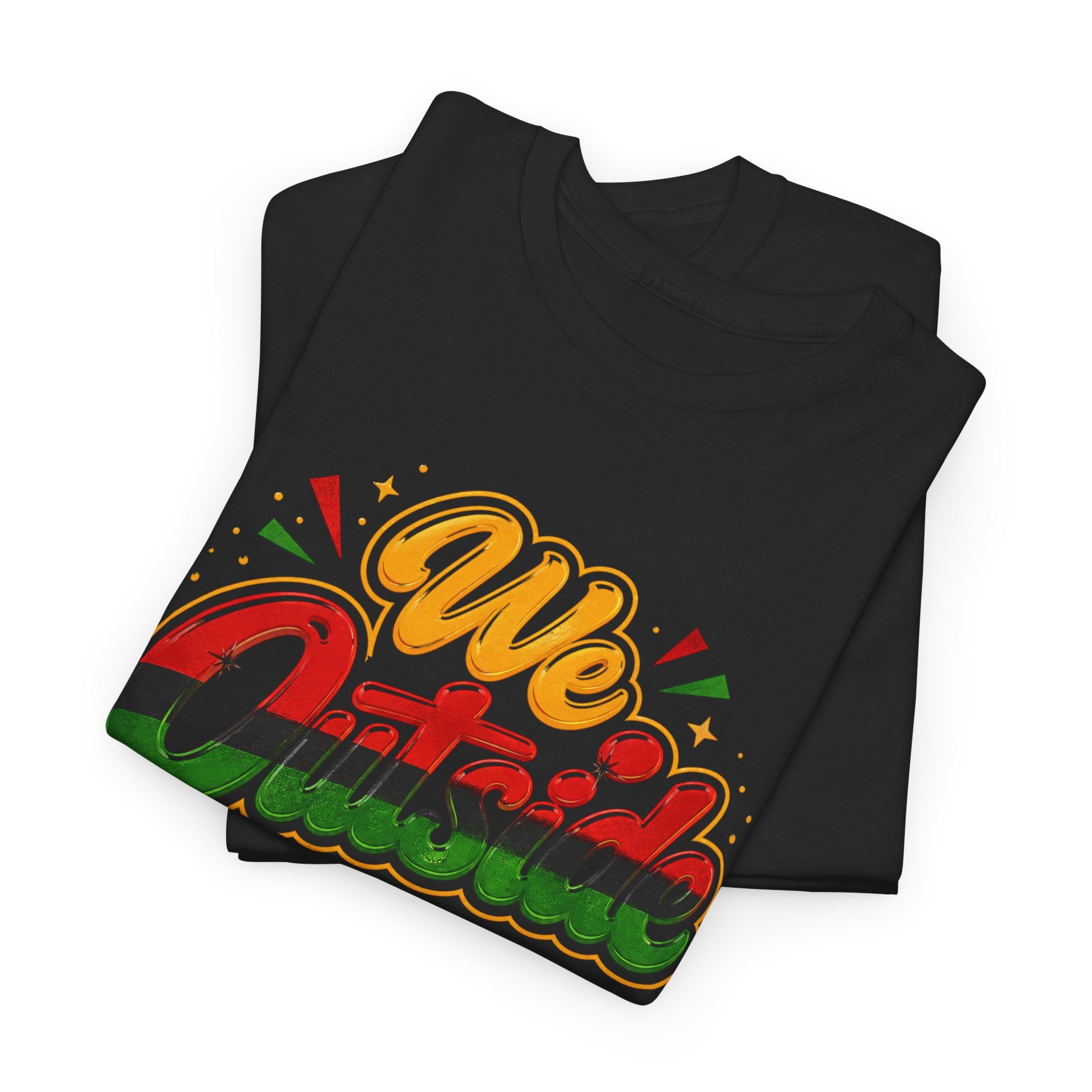 Juneteenth We Outside Unisex Heavy Cotton Tee