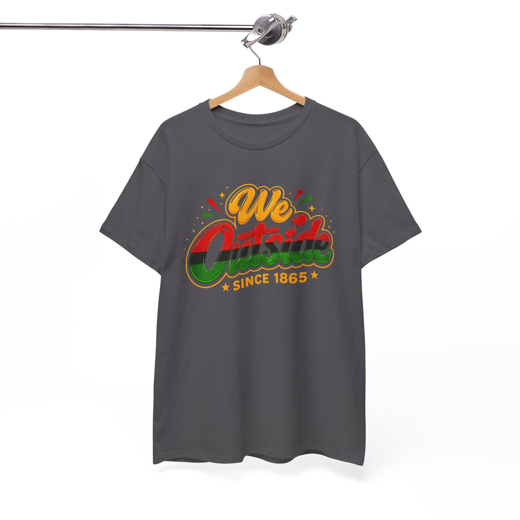 Juneteenth We Outside Unisex Heavy Cotton Tee