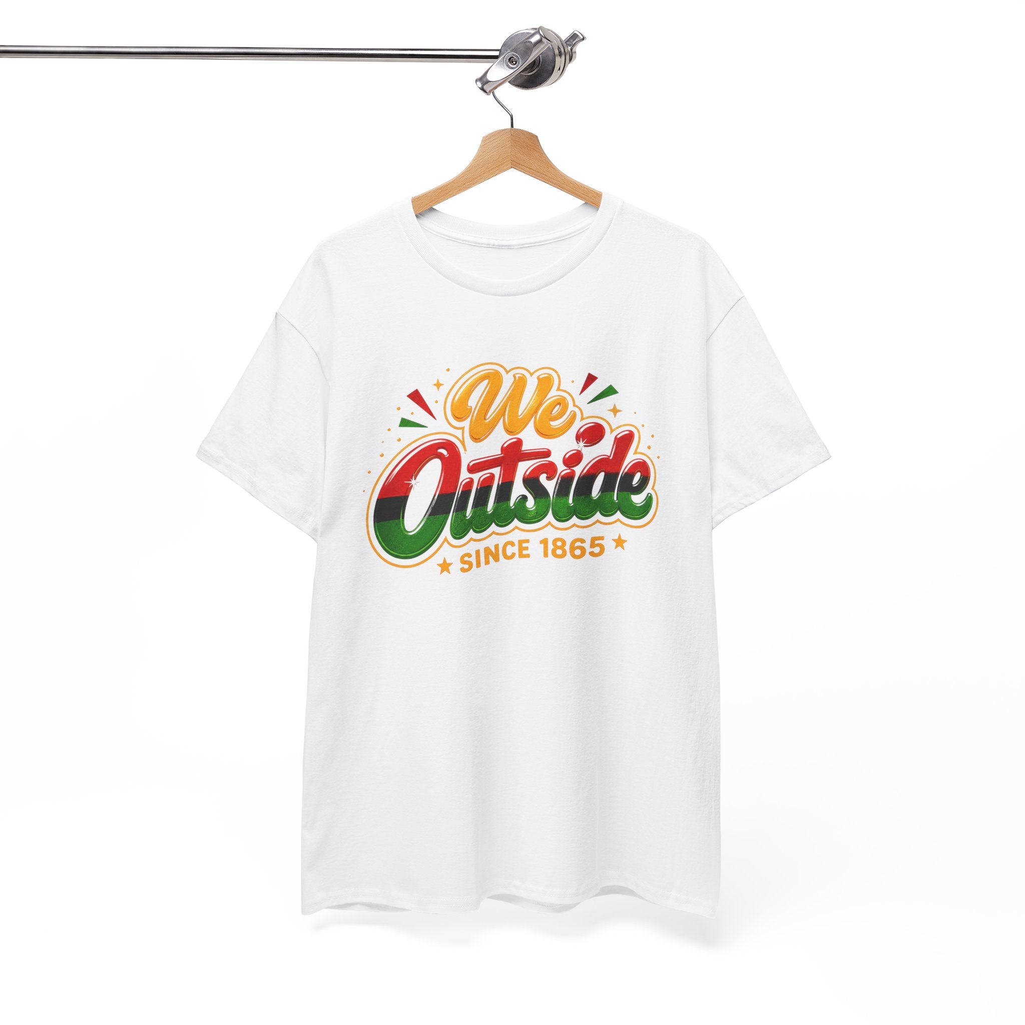 Juneteenth We Outside Unisex Heavy Cotton Tee
