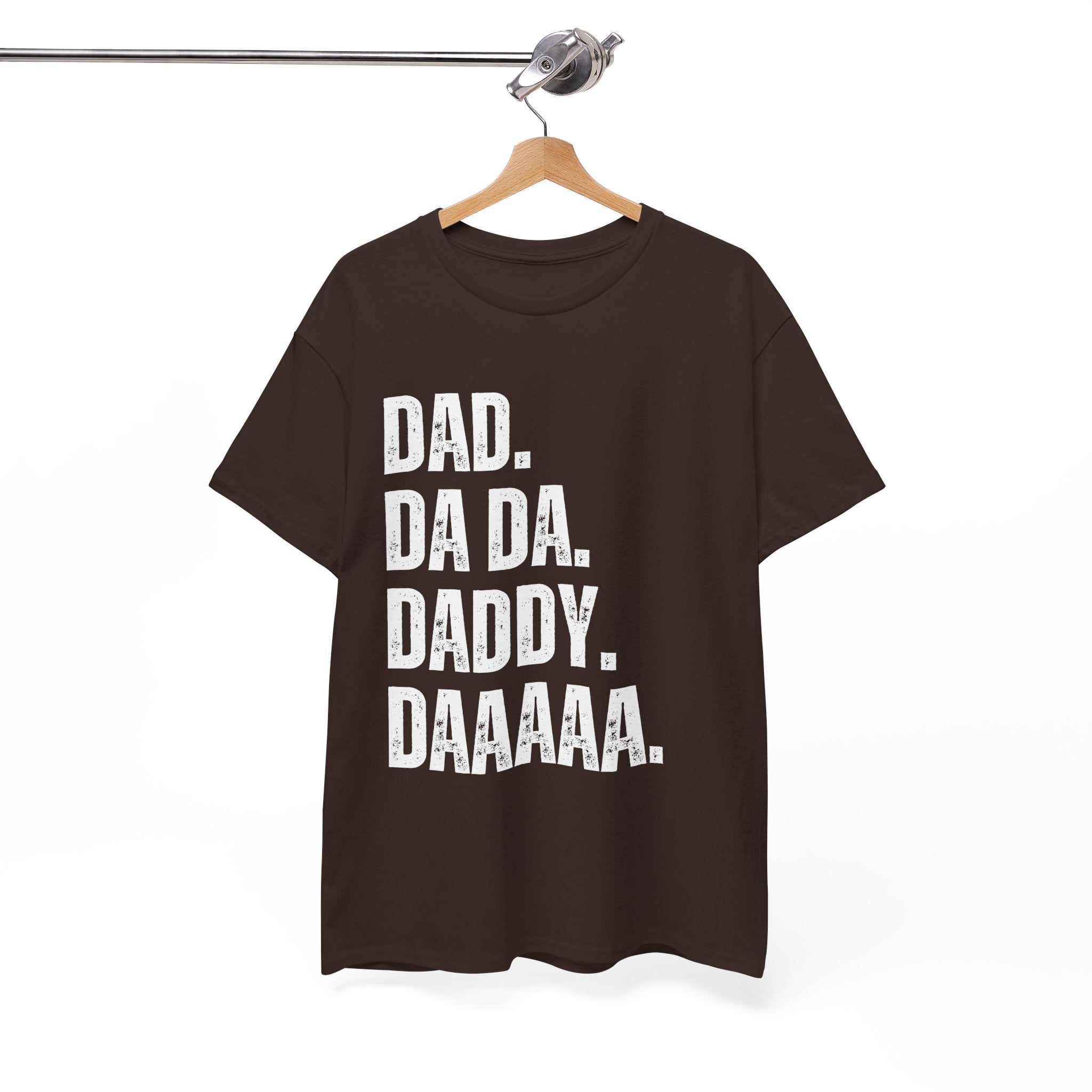 Dad Da Da Daddy Daaaa Unisex Heavy Cotton Tee