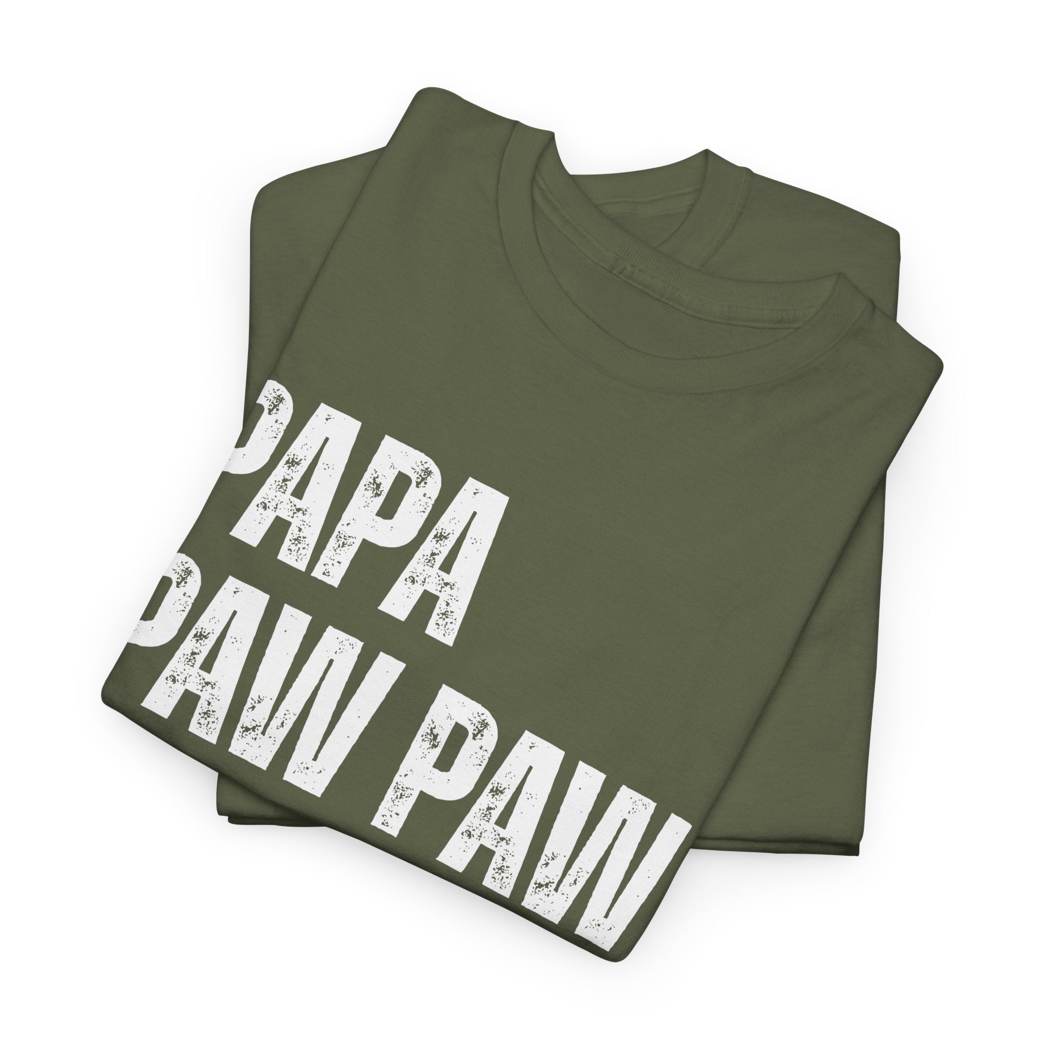 Papa Paww Paw Pee Paw Pops Unisex Heavy Cotton Tee