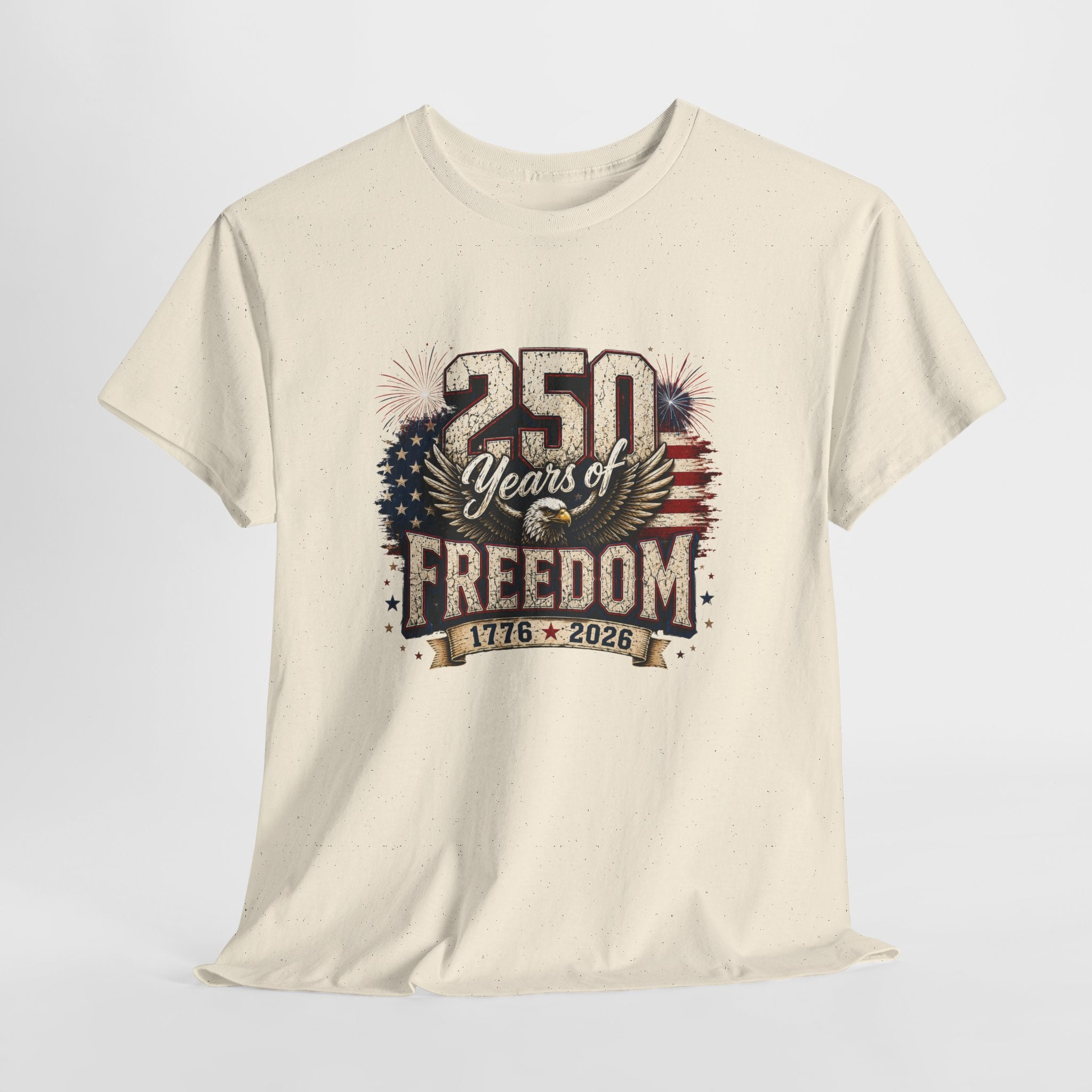 250 Years of American Freedom Unisex Heavy Cotton Tee