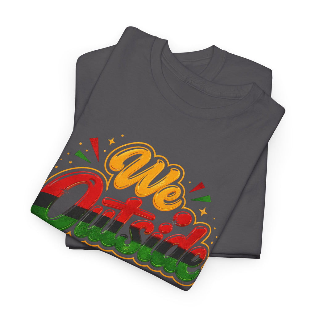 Juneteenth We Outside Unisex Heavy Cotton Tee