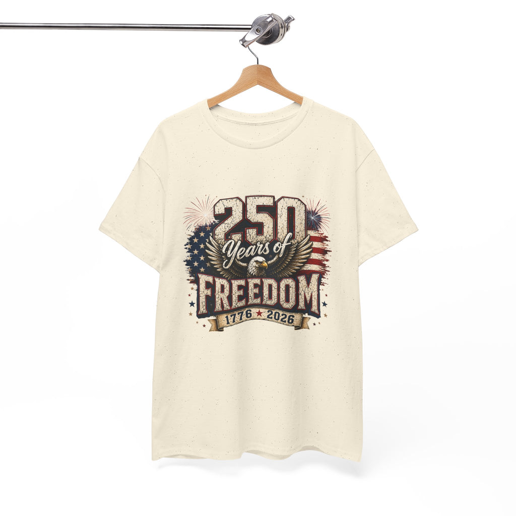 250 Years of American Freedom Unisex Heavy Cotton Tee
