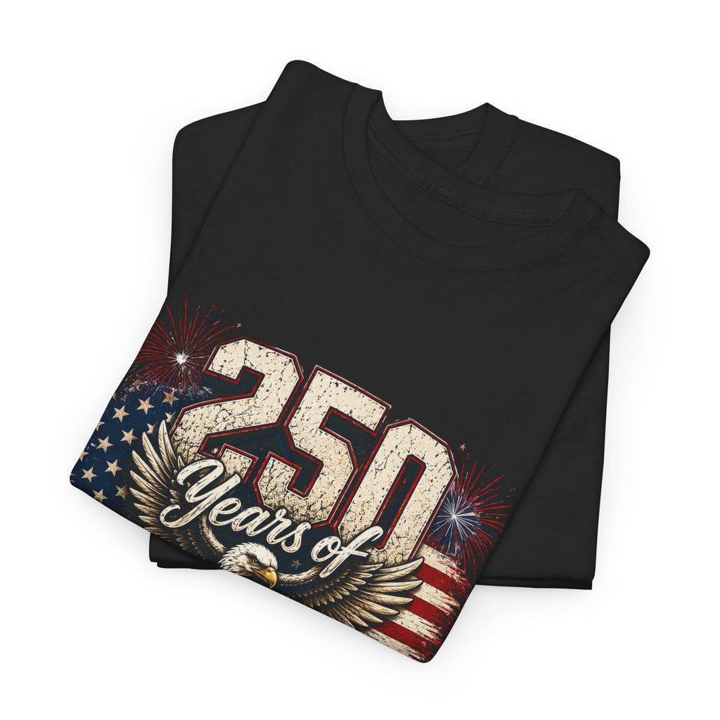 250 Years of American Freedom Unisex Heavy Cotton Tee