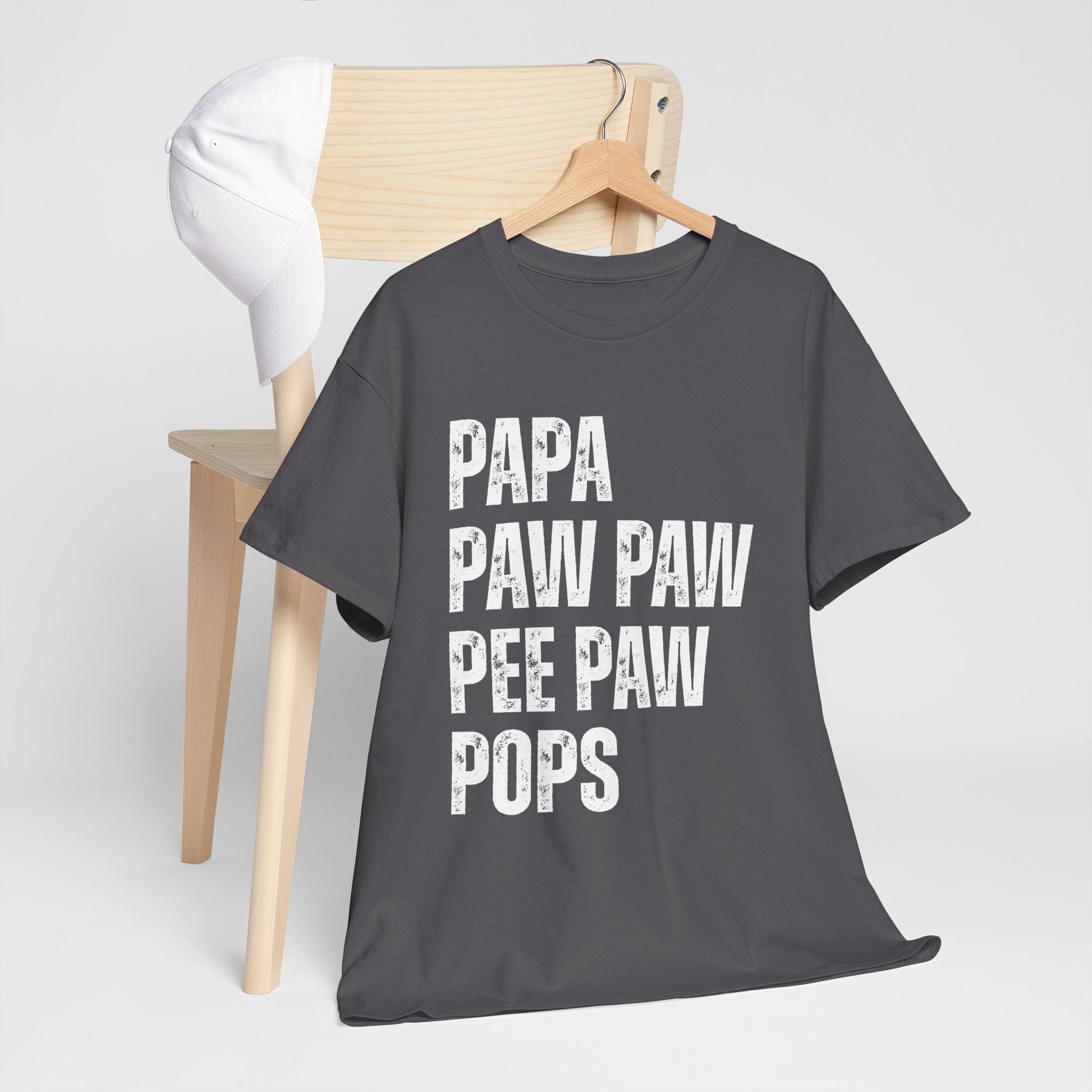 Papa Paww Paw Pee Paw Pops Unisex Heavy Cotton Tee