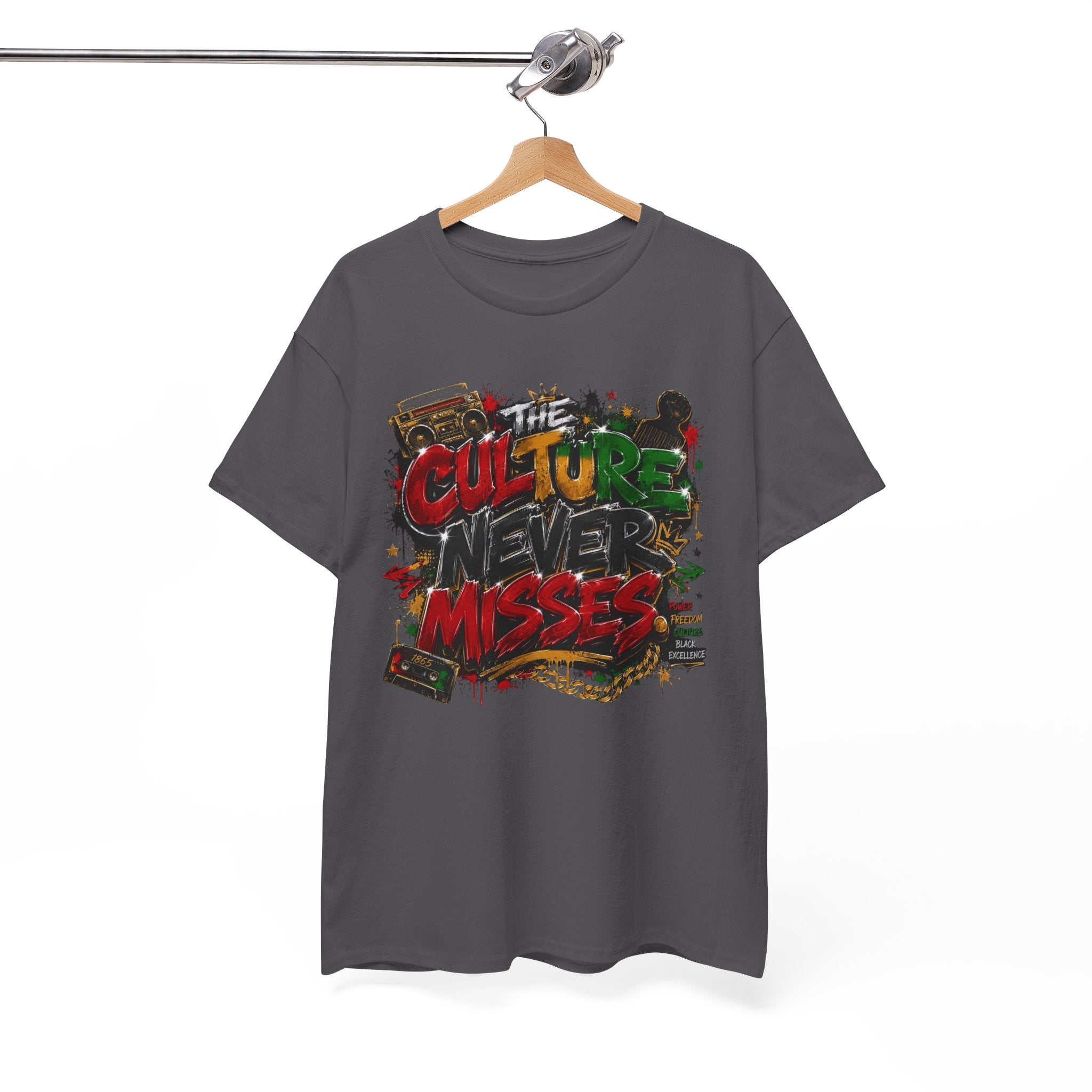 Juneteenth The Culture Never Misses Unisex Heavy Cotton Tee