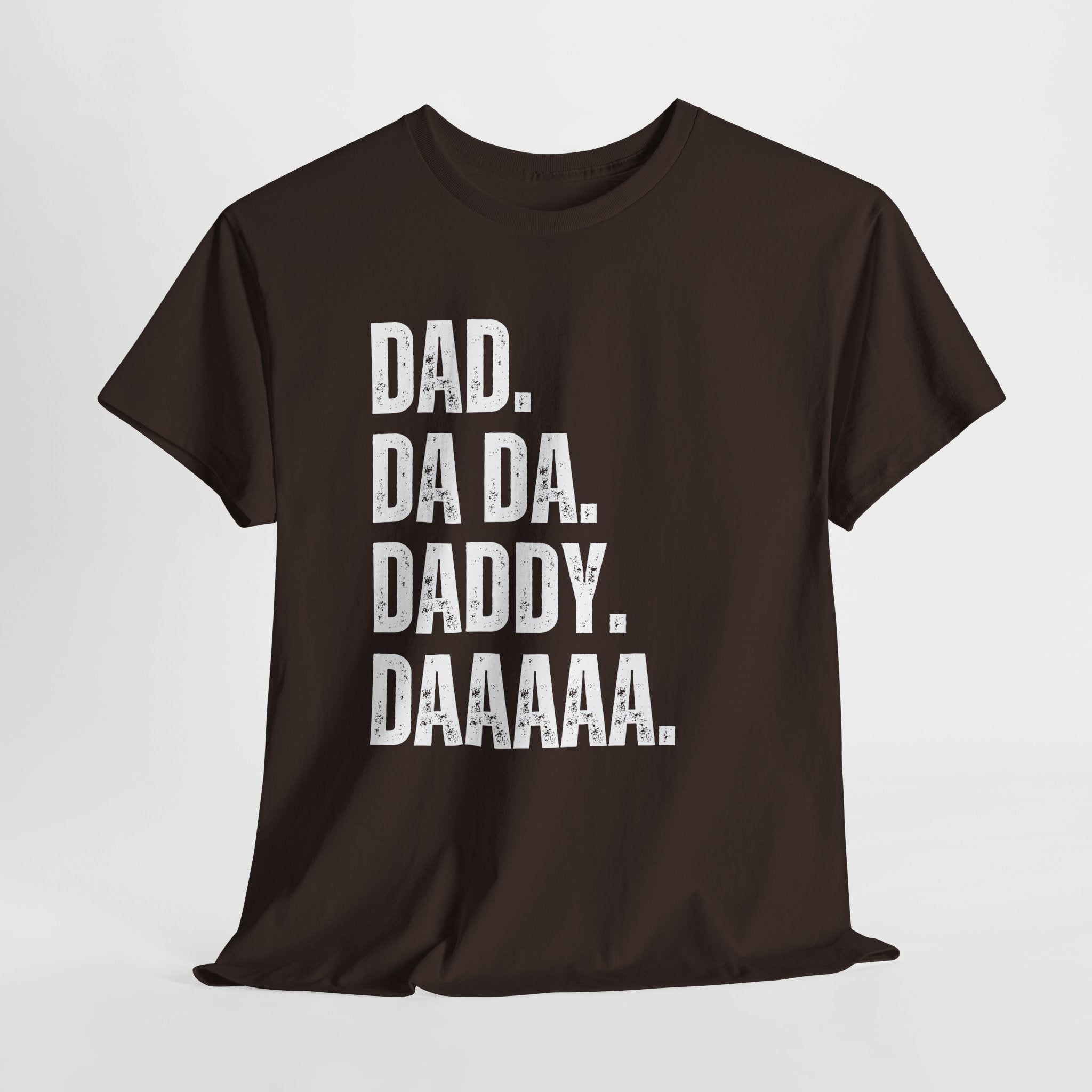 Dad Da Da Daddy Daaaa Unisex Heavy Cotton Tee