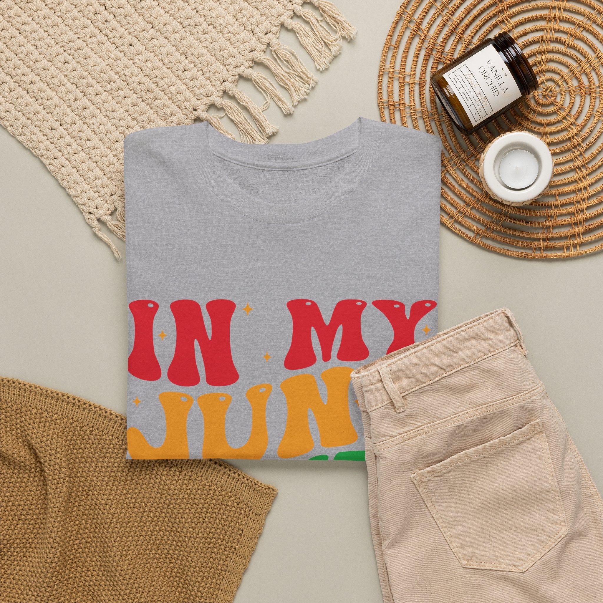 Juneteenth In My Juneteenth Era Unisex Heavy Cotton Tee