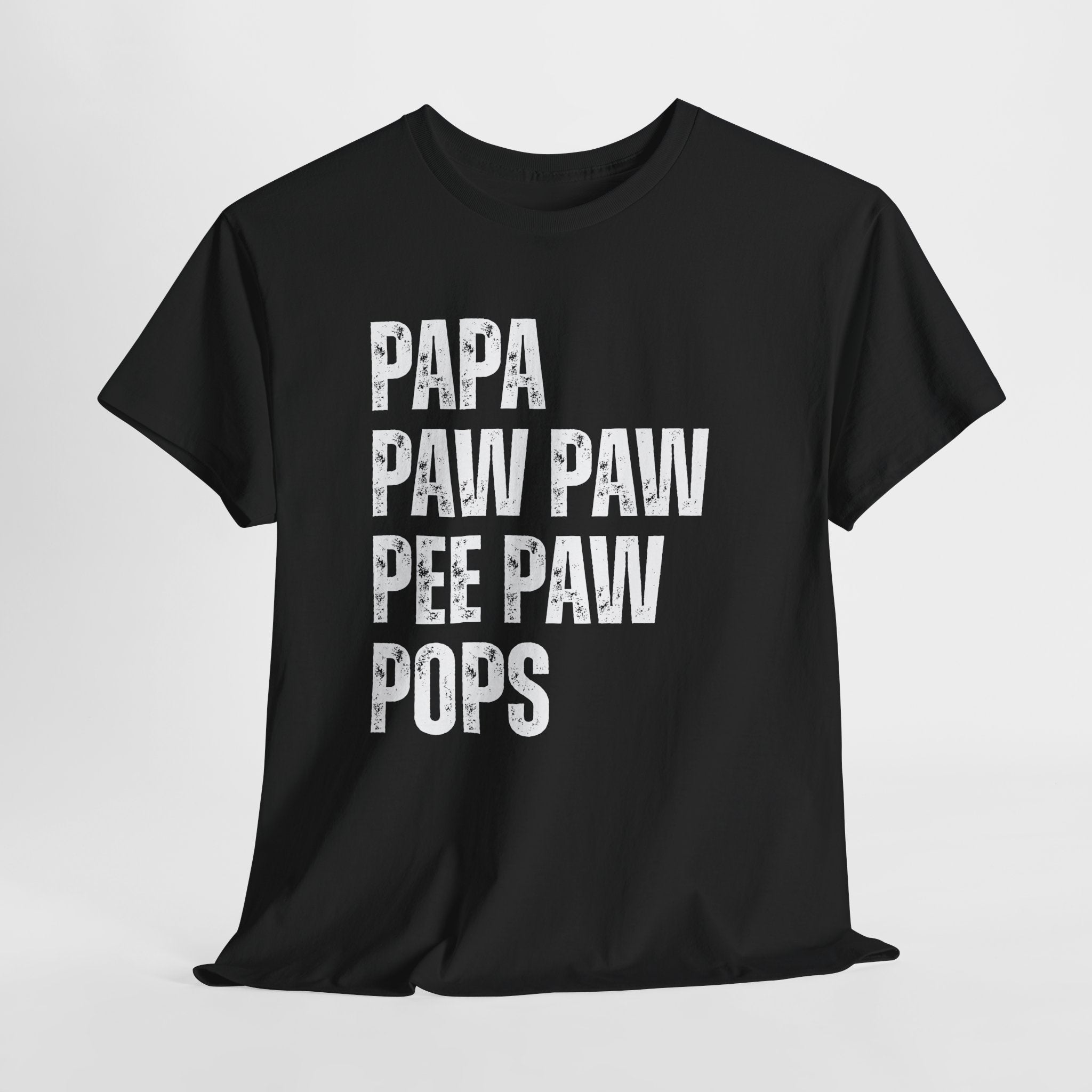 Papa Paww Paw Pee Paw Pops Unisex Heavy Cotton Tee