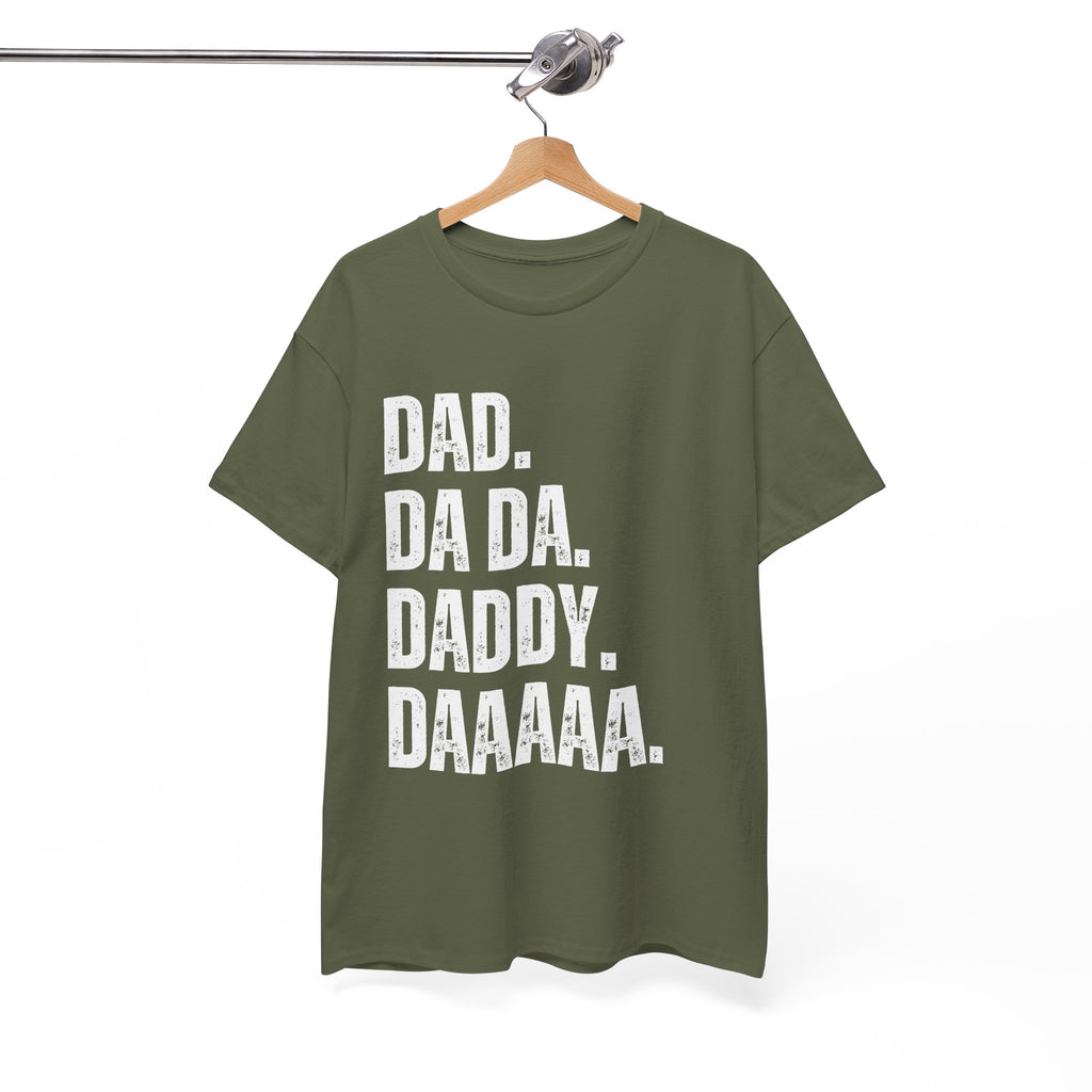 Dad Da Da Daddy Daaaa Unisex Heavy Cotton Tee