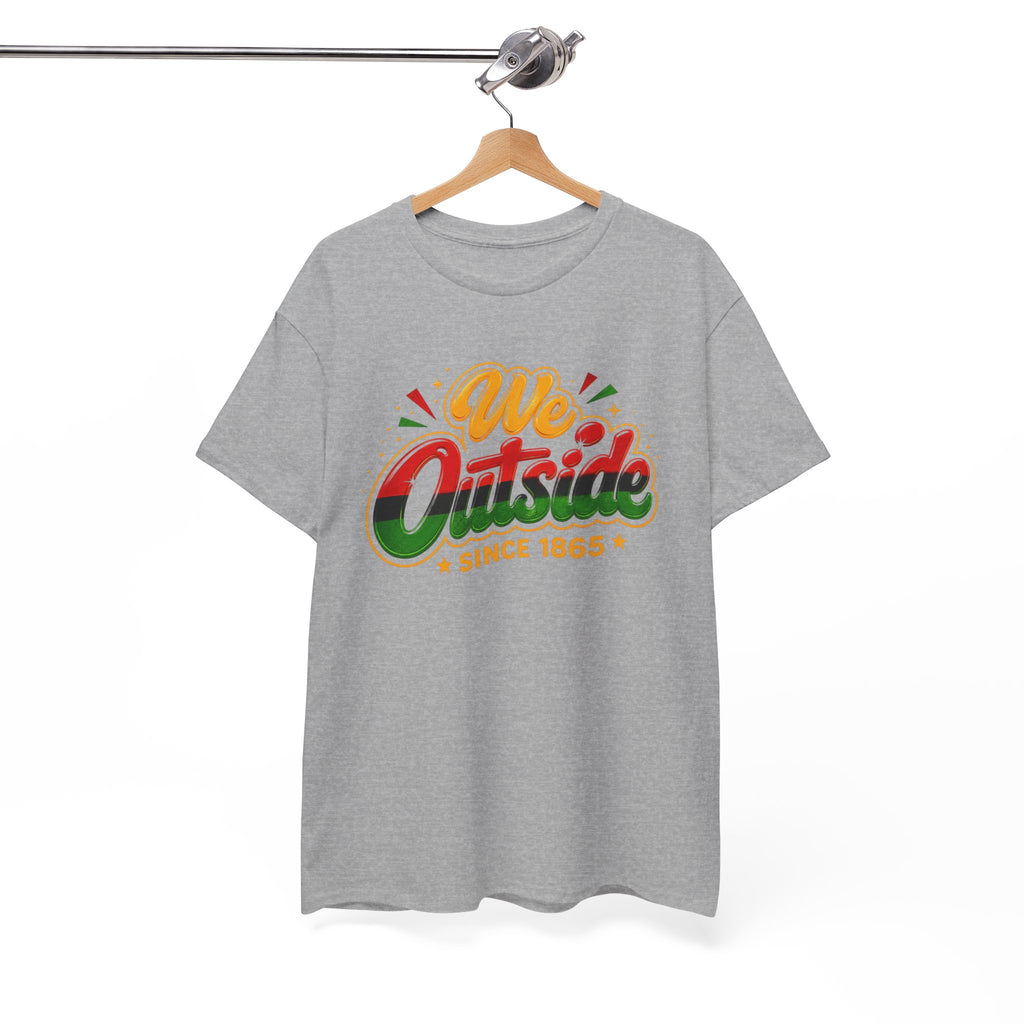 Juneteenth We Outside Unisex Heavy Cotton Tee