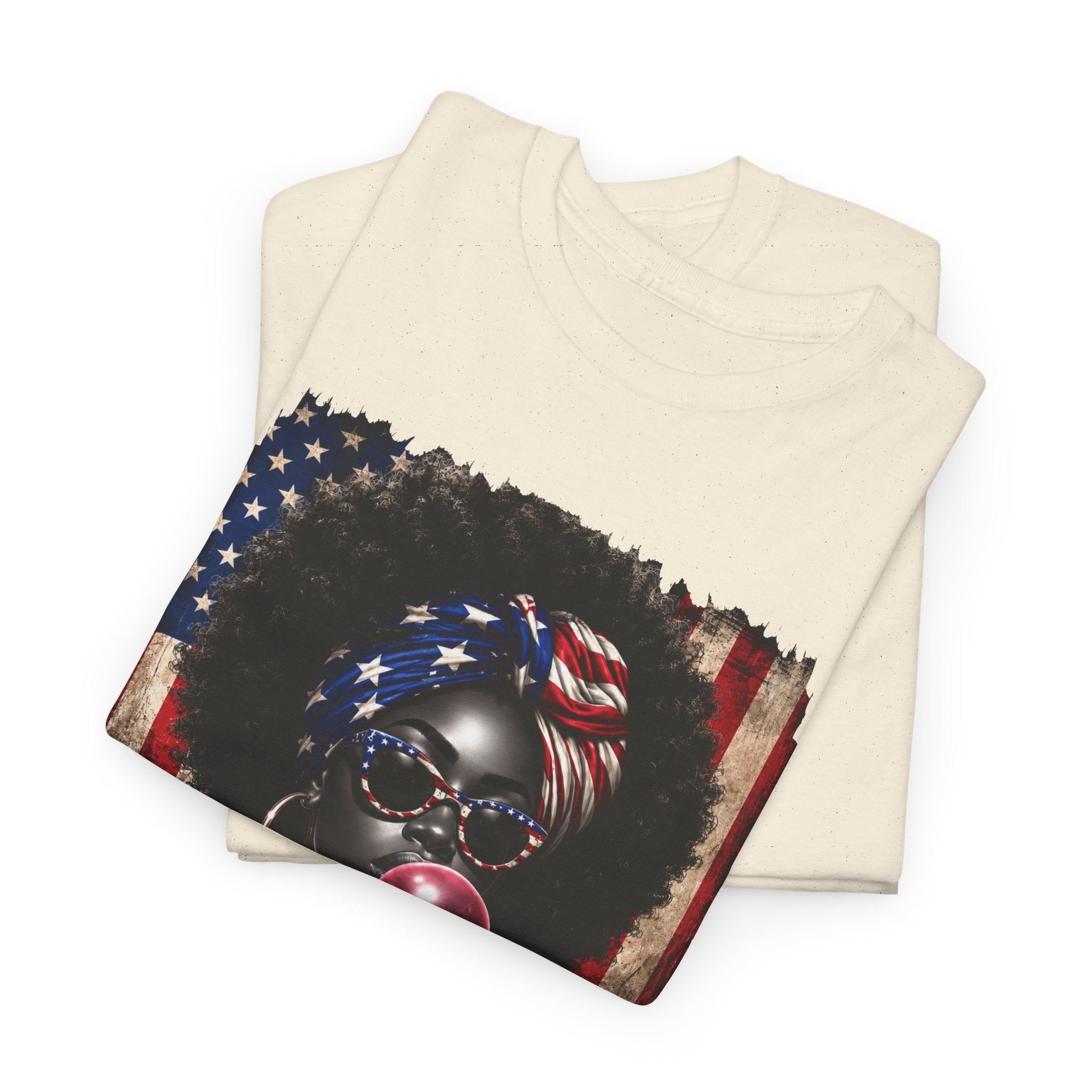 4th of July Melanated We the People Unisex Heavy Cotton Tee
