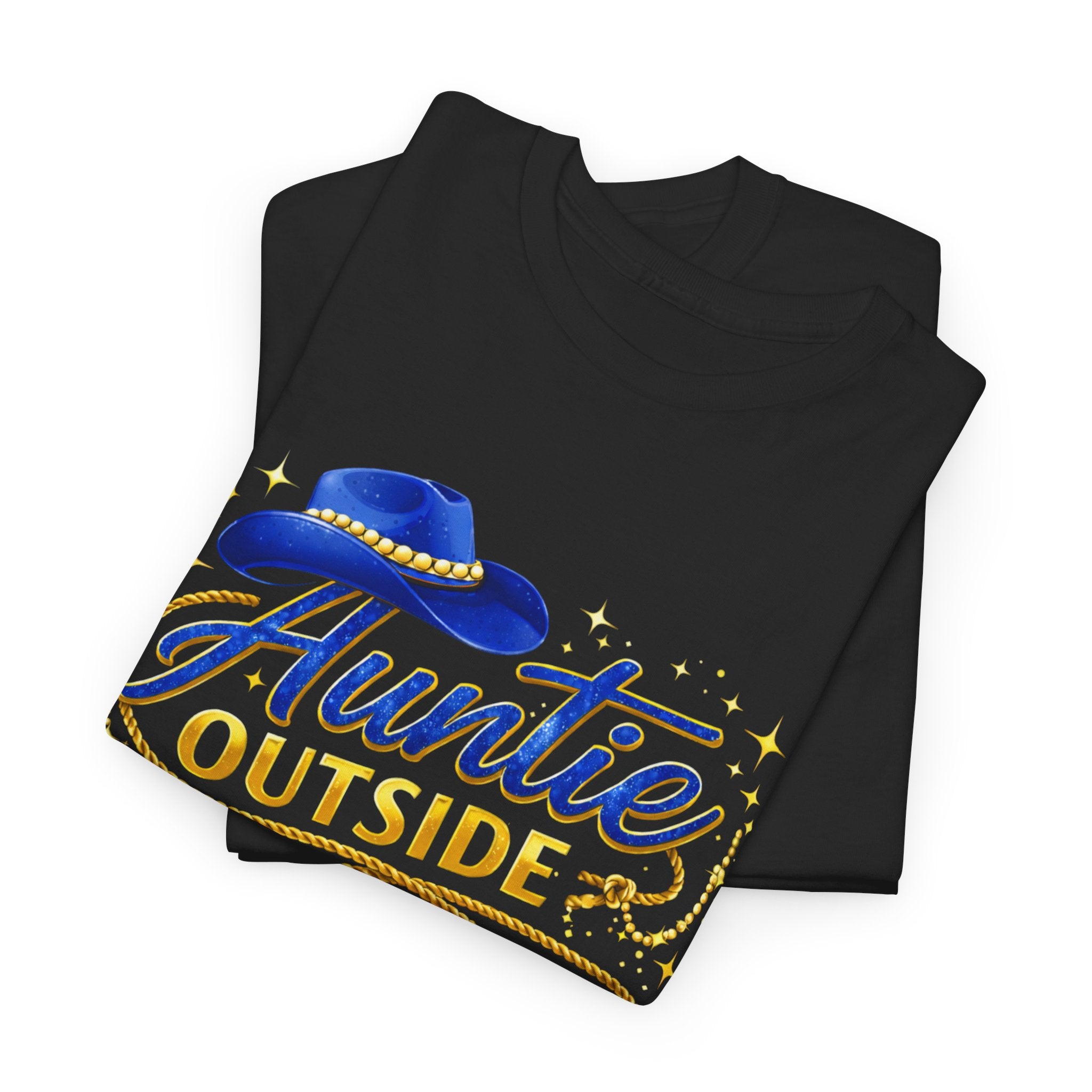 Auntie Outside Inspired by Sigma Gamma Rho Unisex Heavy Cotton Tee