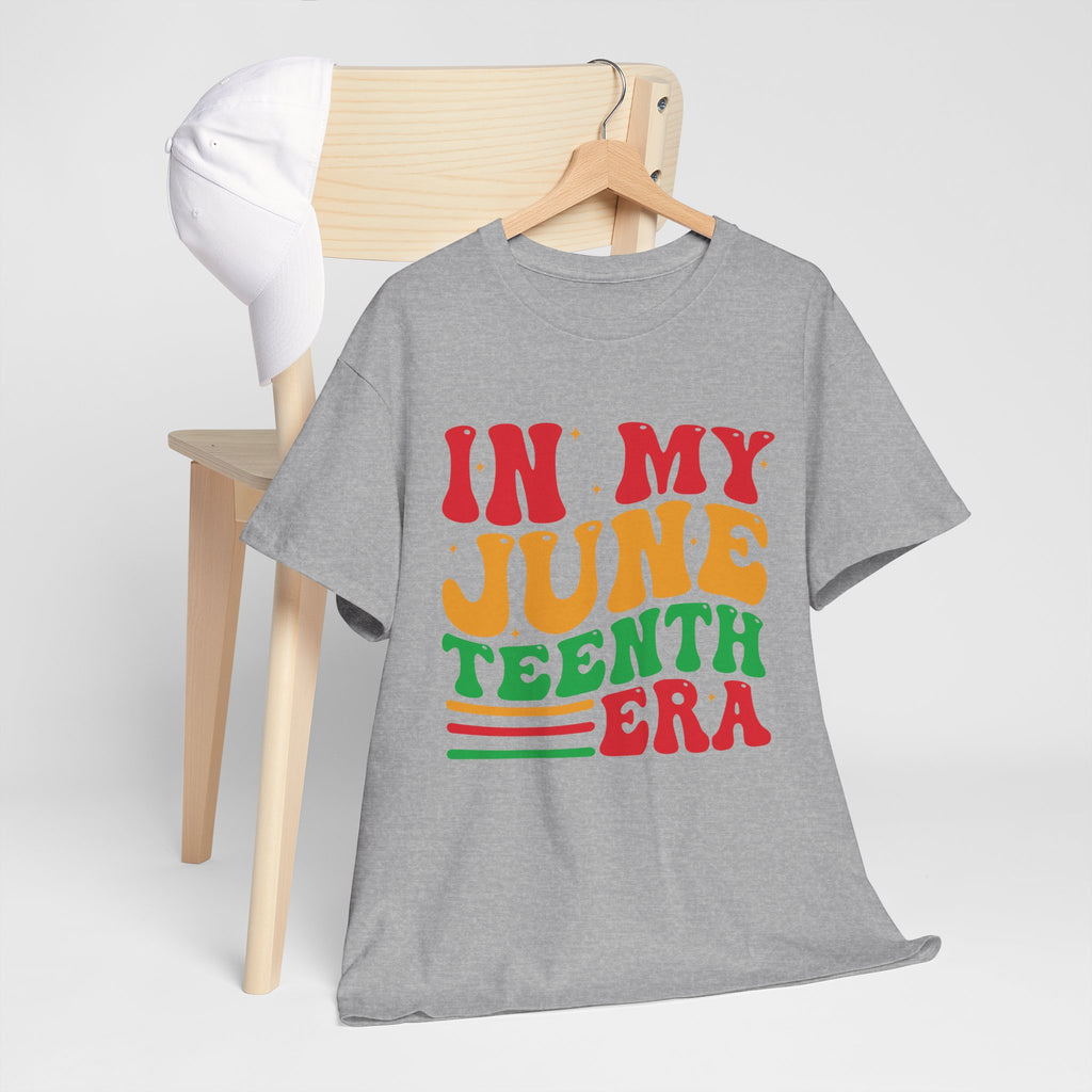 Juneteenth In My Juneteenth Era Unisex Heavy Cotton Tee