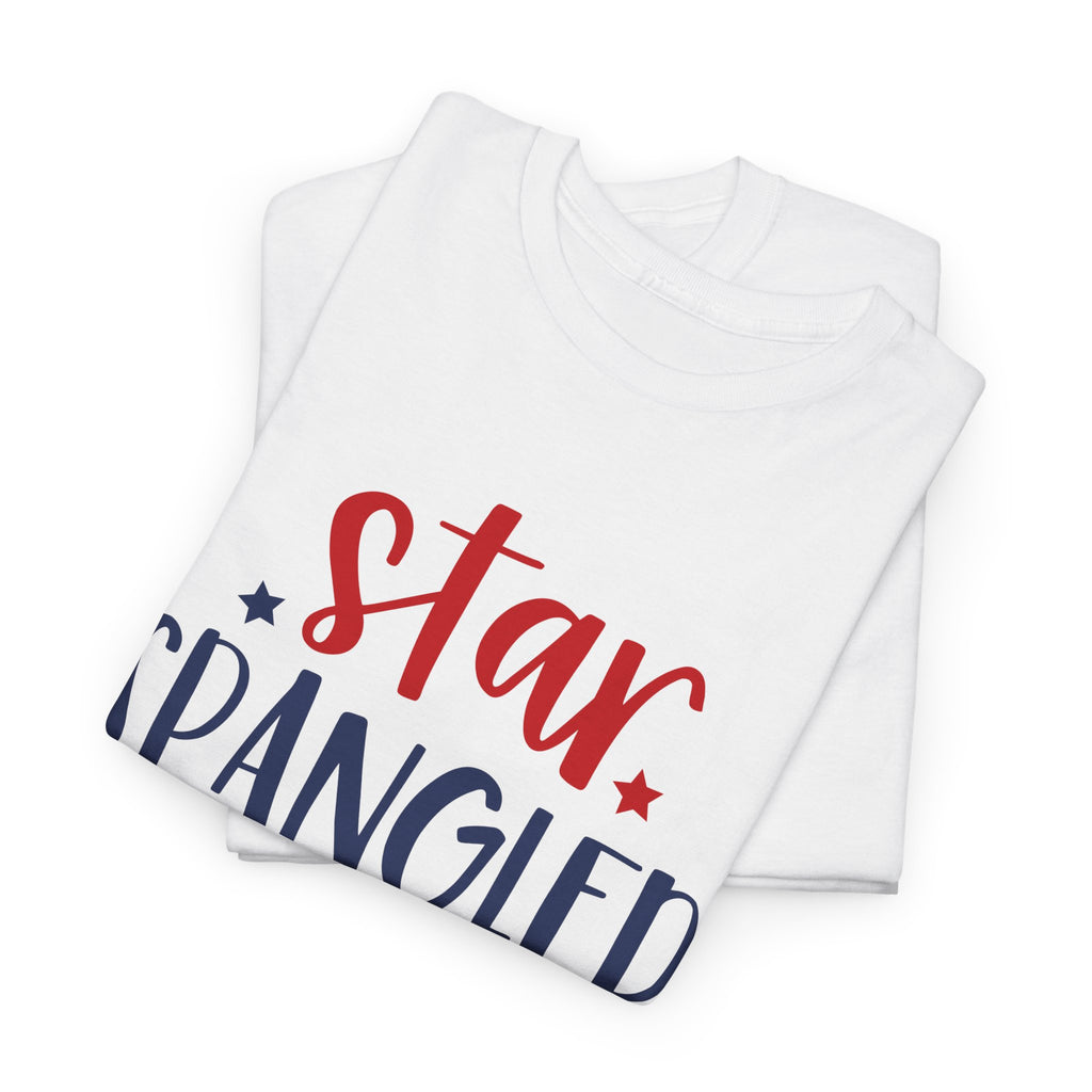 4th of July Star Spangled and Sassy Unisex Heavy Cotton Tee