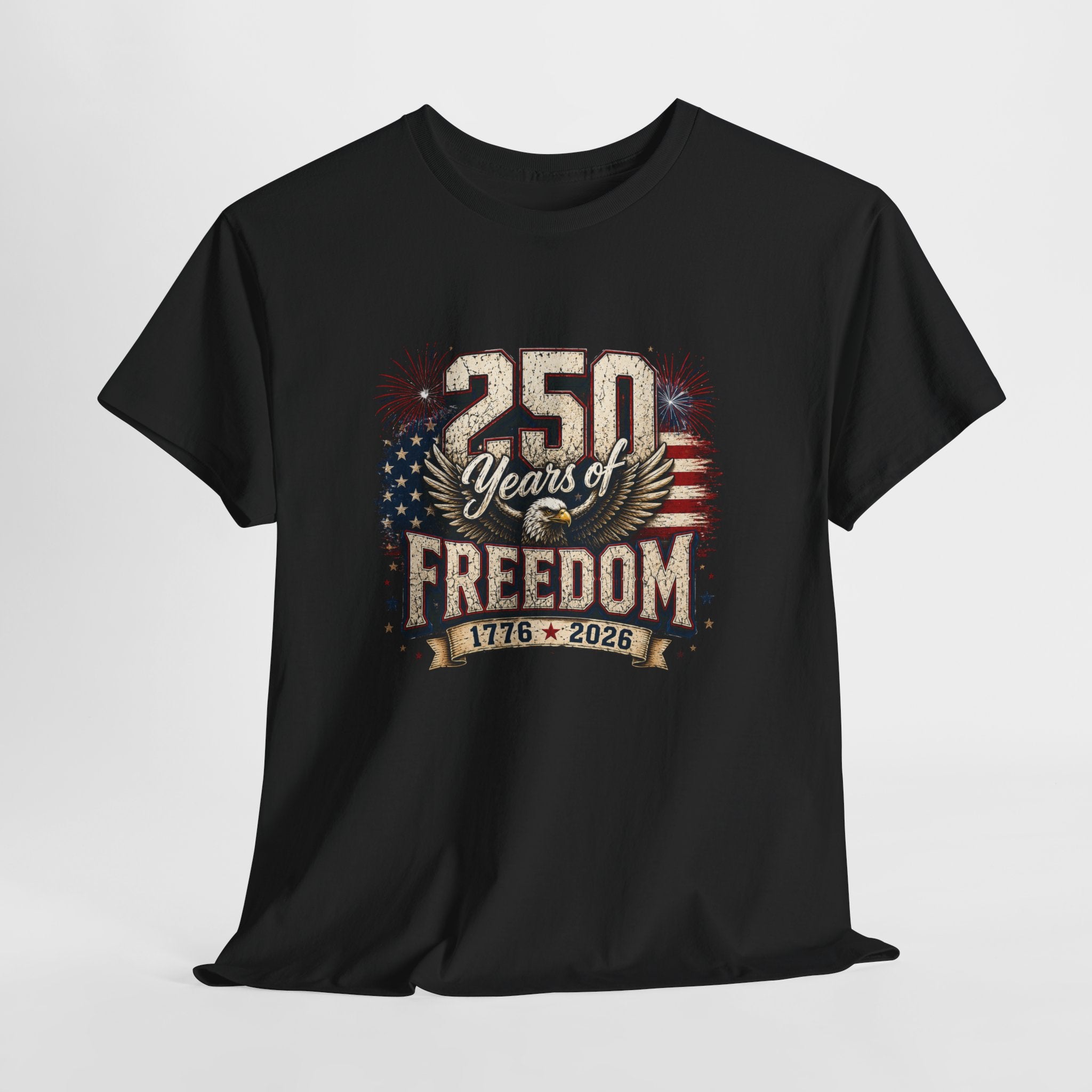 250 Years of American Freedom Unisex Heavy Cotton Tee