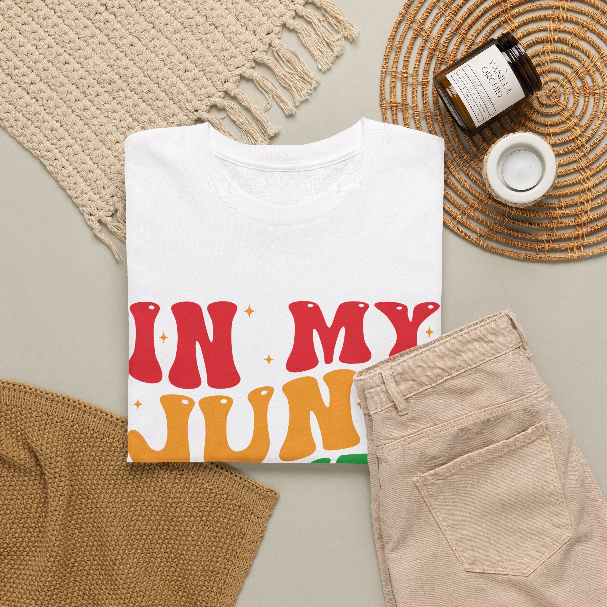 Juneteenth In My Juneteenth Era Unisex Heavy Cotton Tee
