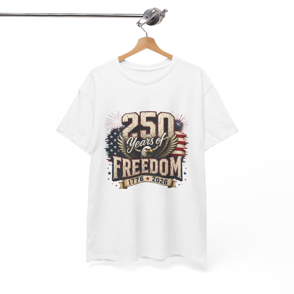 250 Years of American Freedom Unisex Heavy Cotton Tee