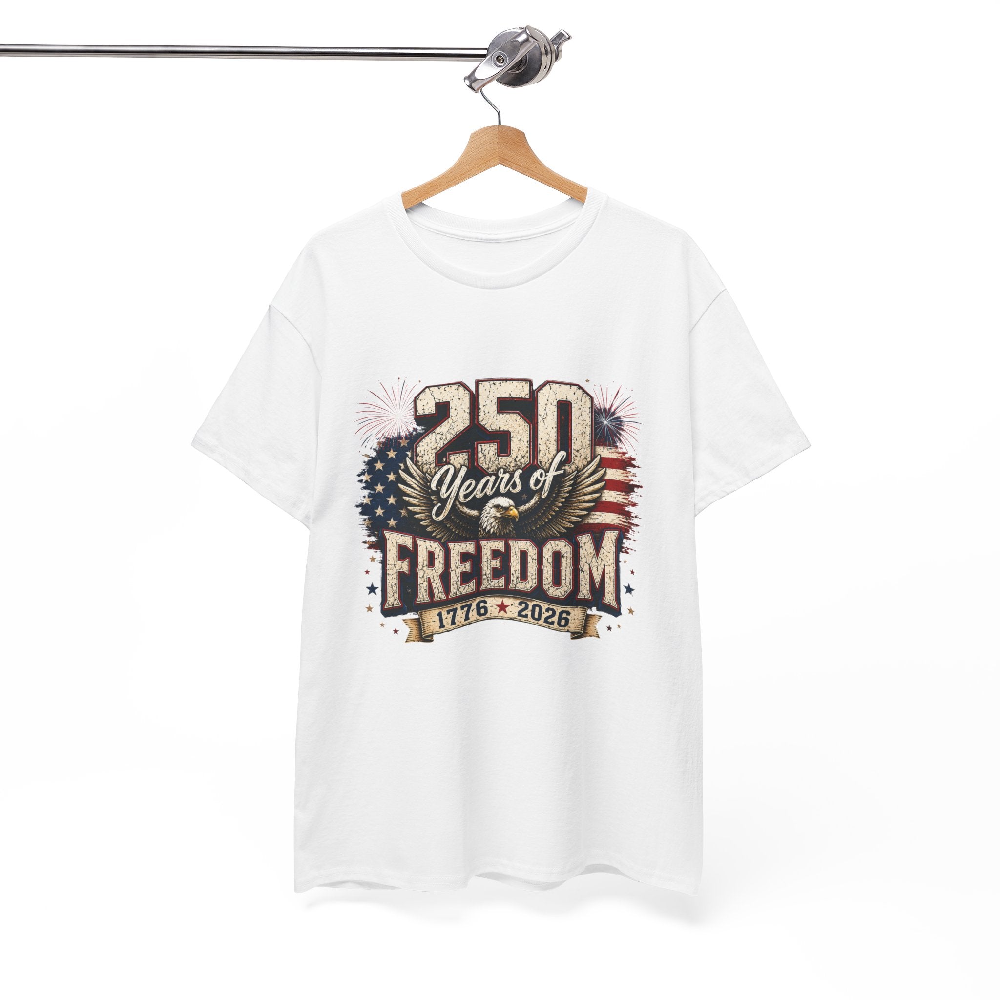 250 Years of American Freedom Unisex Heavy Cotton Tee