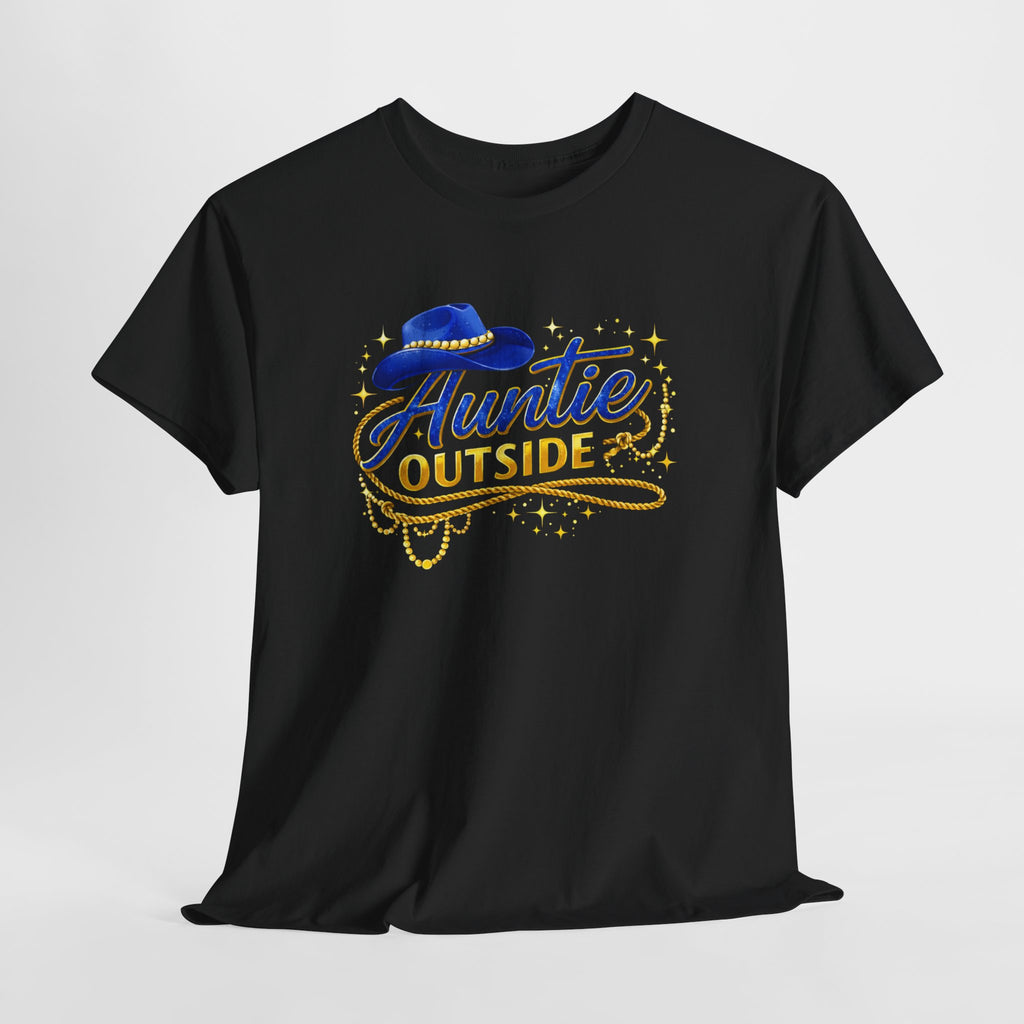 Auntie Outside Inspired by Sigma Gamma Rho Unisex Heavy Cotton Tee