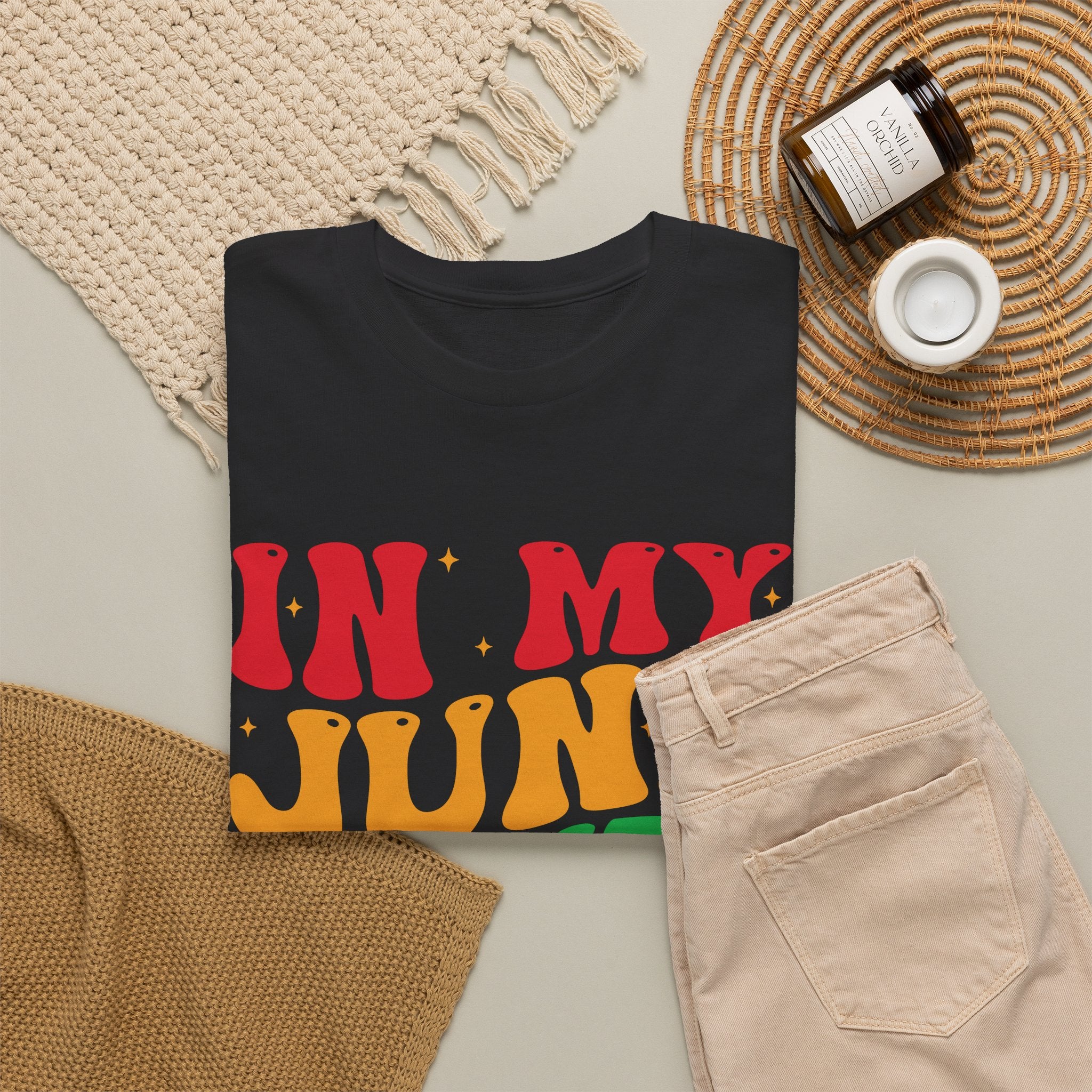 Juneteenth In My Juneteenth Era Unisex Heavy Cotton Tee