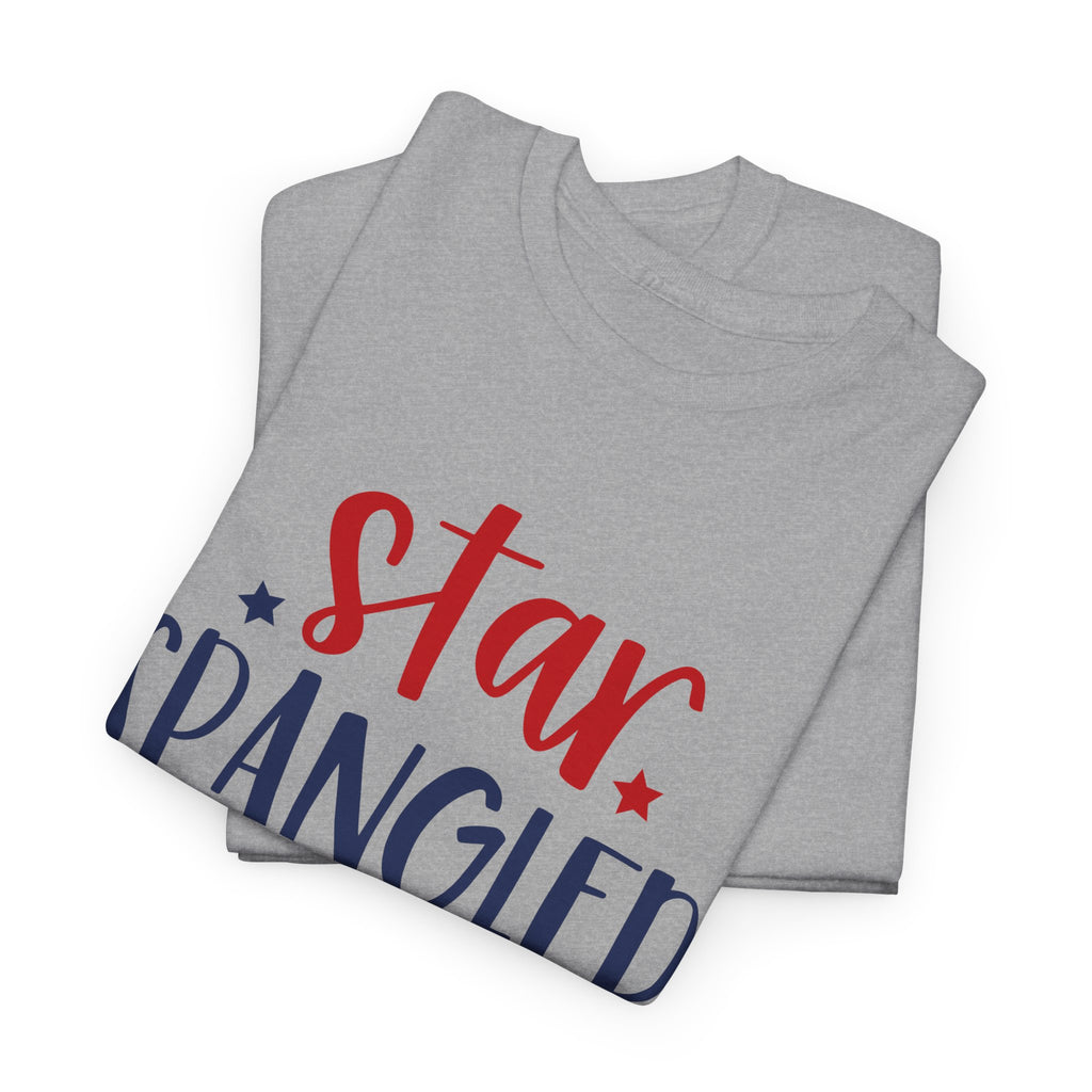 4th of July Star Spangled and Sassy Unisex Heavy Cotton Tee