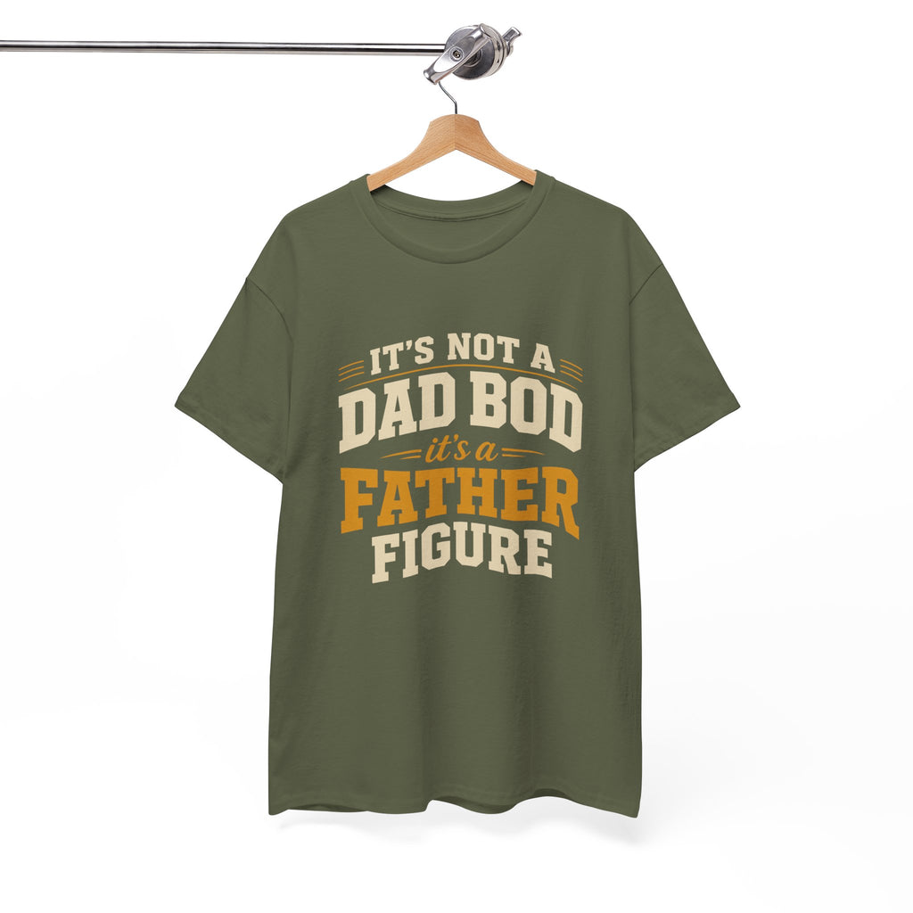 Its Not a Dad Bod Its a Father Figure Unisex Heavy Cotton Tee