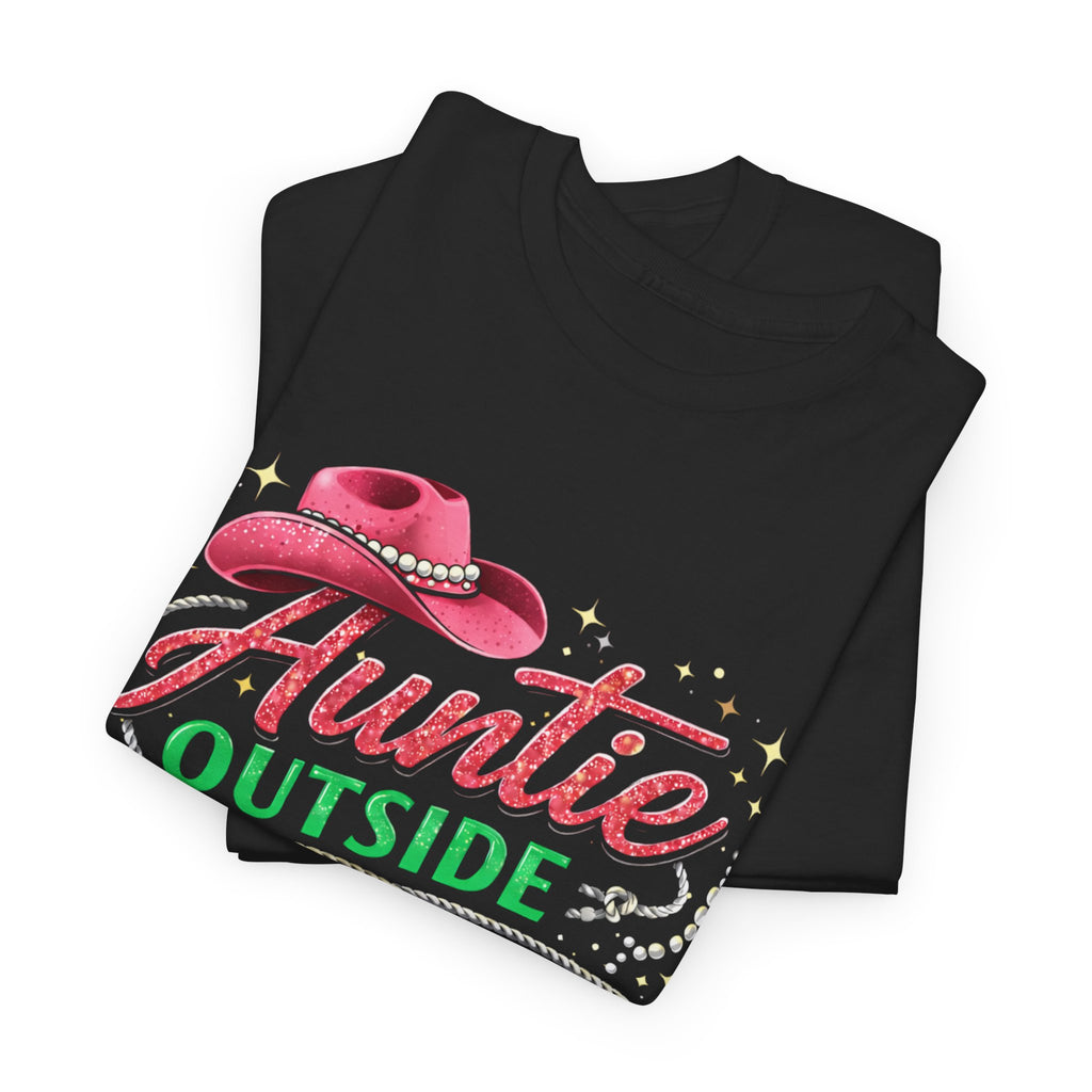 Auntie Outside Inspired by Alpha Kappa Alpha Unisex Heavy Cotton Tee