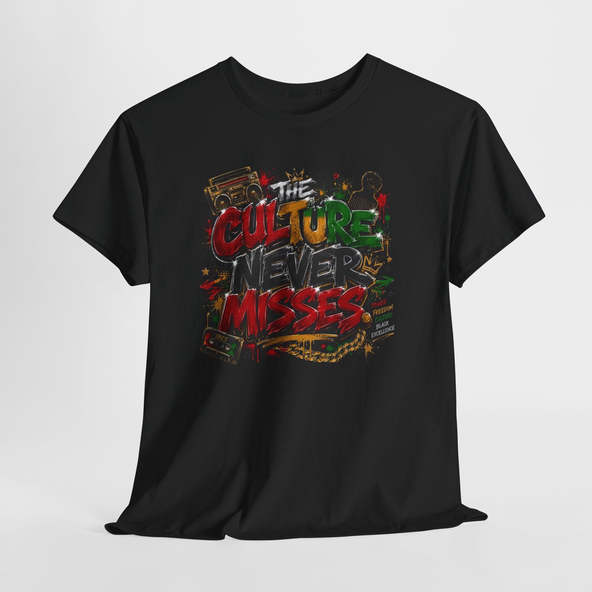 Juneteenth The Culture Never Misses Unisex Heavy Cotton Tee