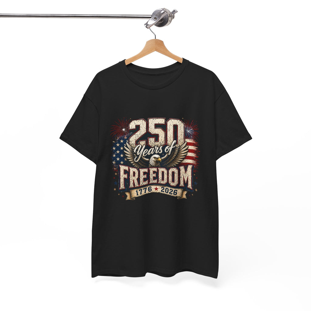 250 Years of American Freedom Unisex Heavy Cotton Tee