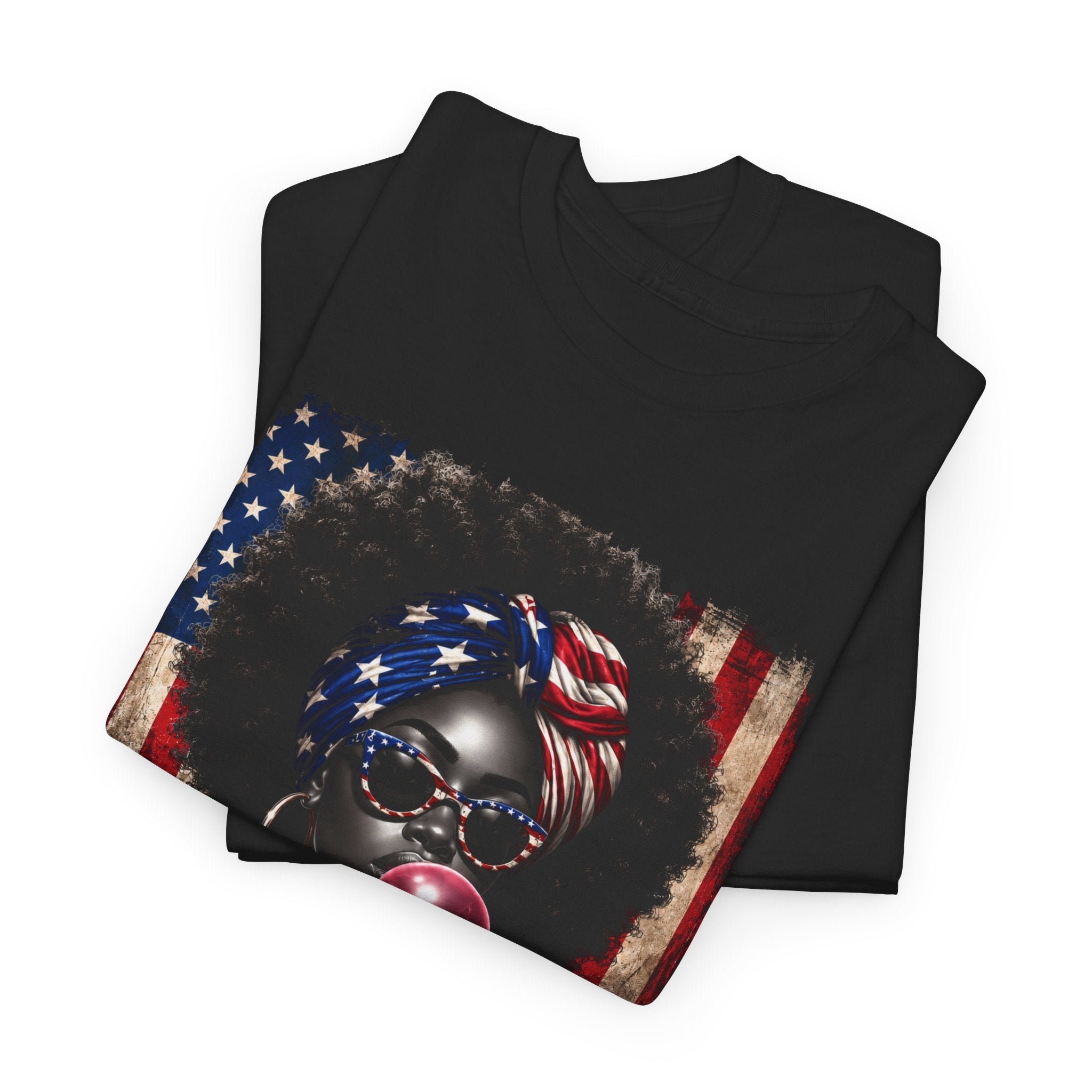 4th of July Melanated We the People Unisex Heavy Cotton Tee