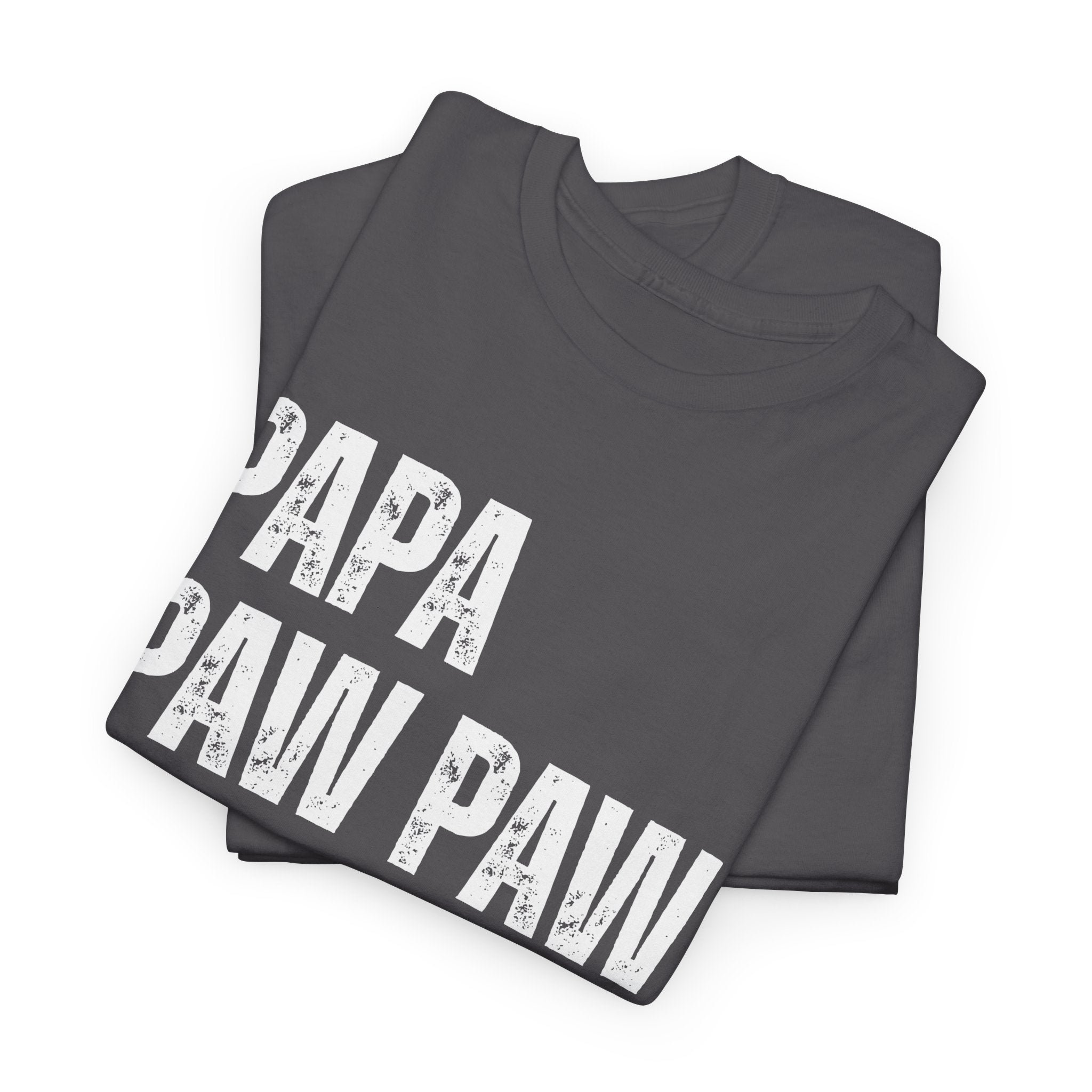 Papa Paww Paw Pee Paw Pops Unisex Heavy Cotton Tee