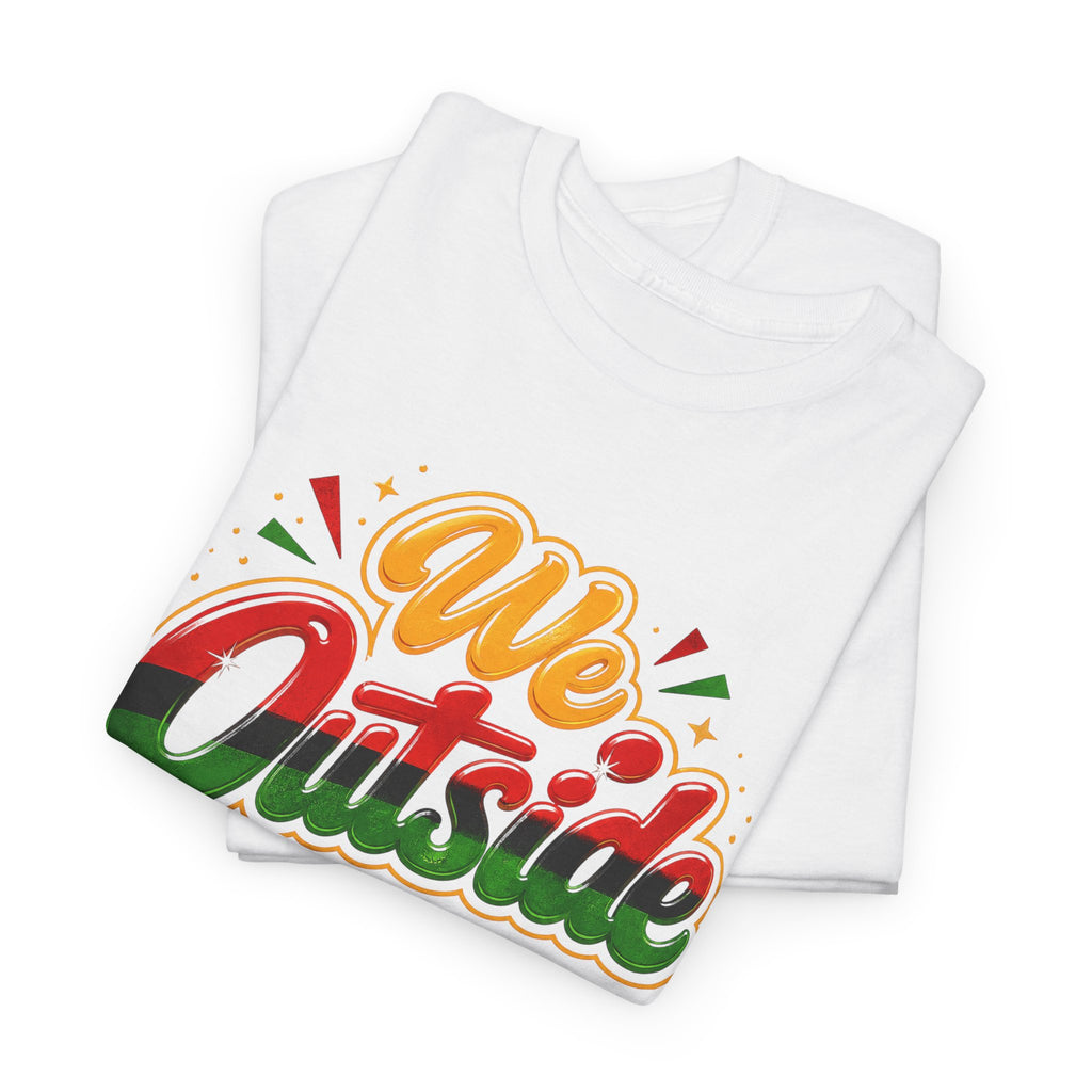 Juneteenth We Outside Unisex Heavy Cotton Tee