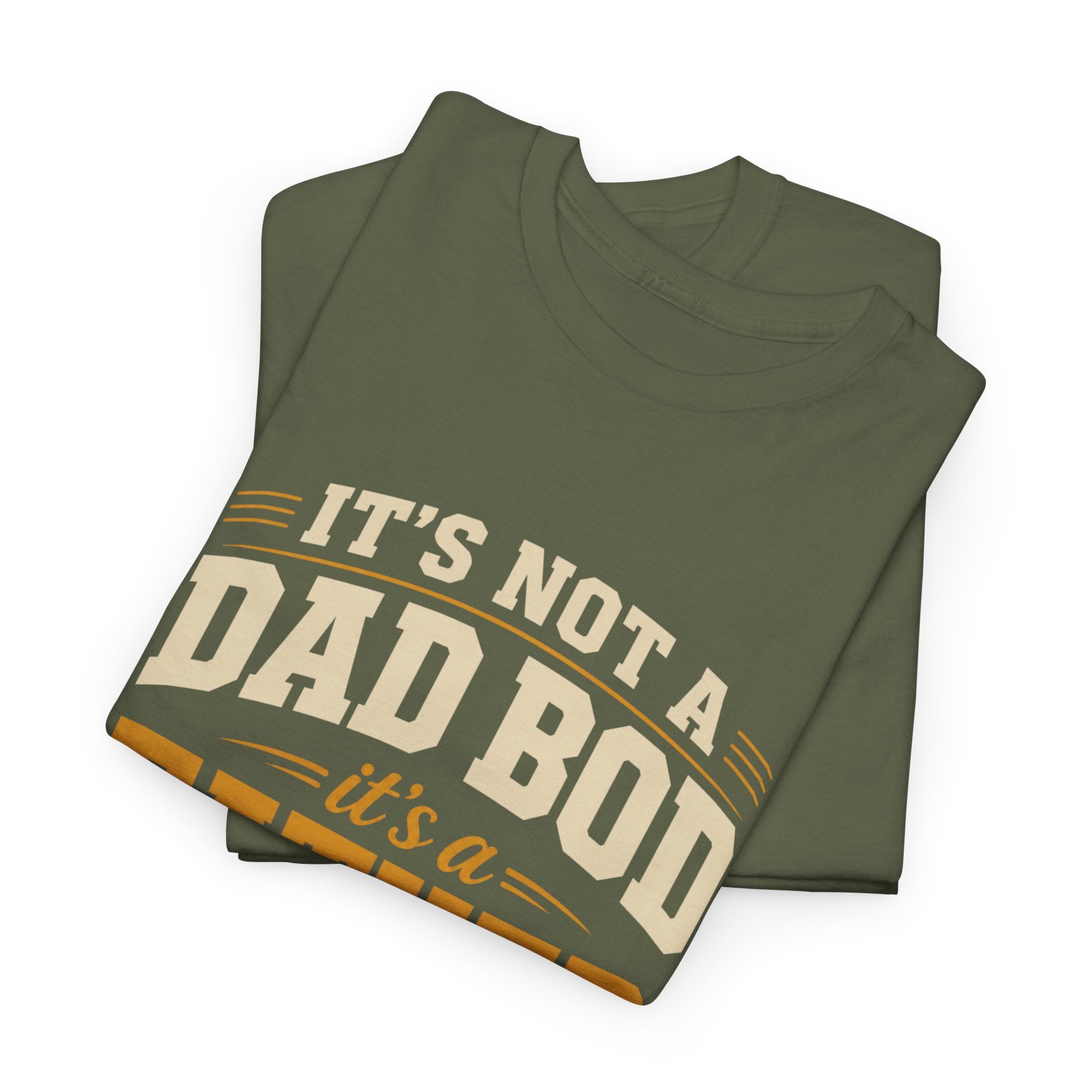 Its Not a Dad Bod Its a Father Figure Unisex Heavy Cotton Tee