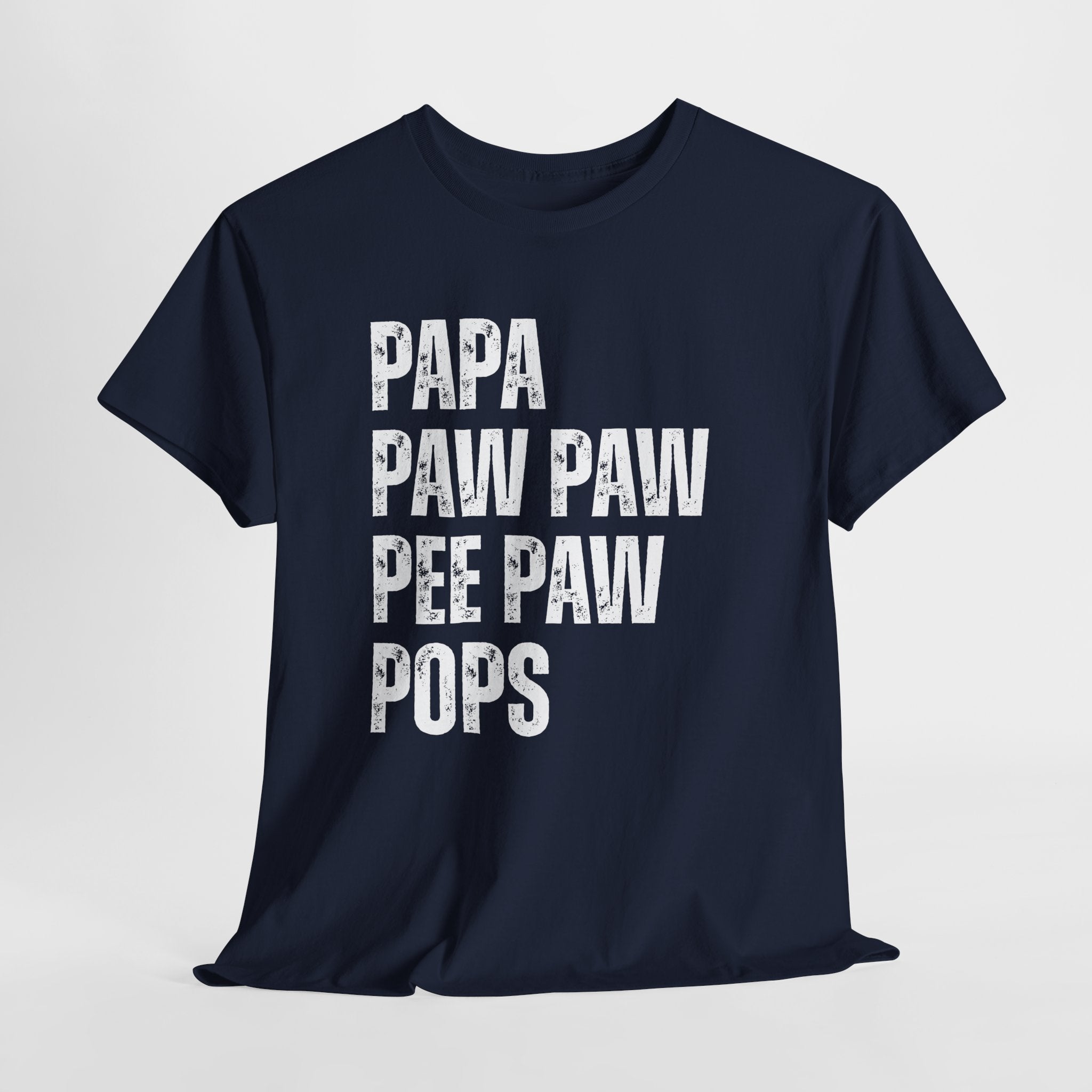 Papa Paww Paw Pee Paw Pops Unisex Heavy Cotton Tee