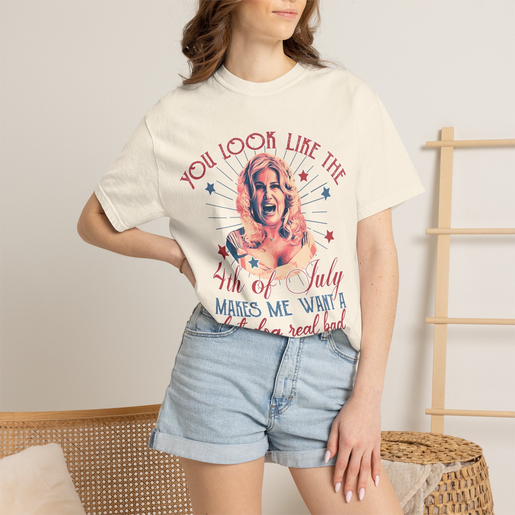 You Look Like the 4th of July Legally Blonde Unisex Garment-Dyed T-shirt