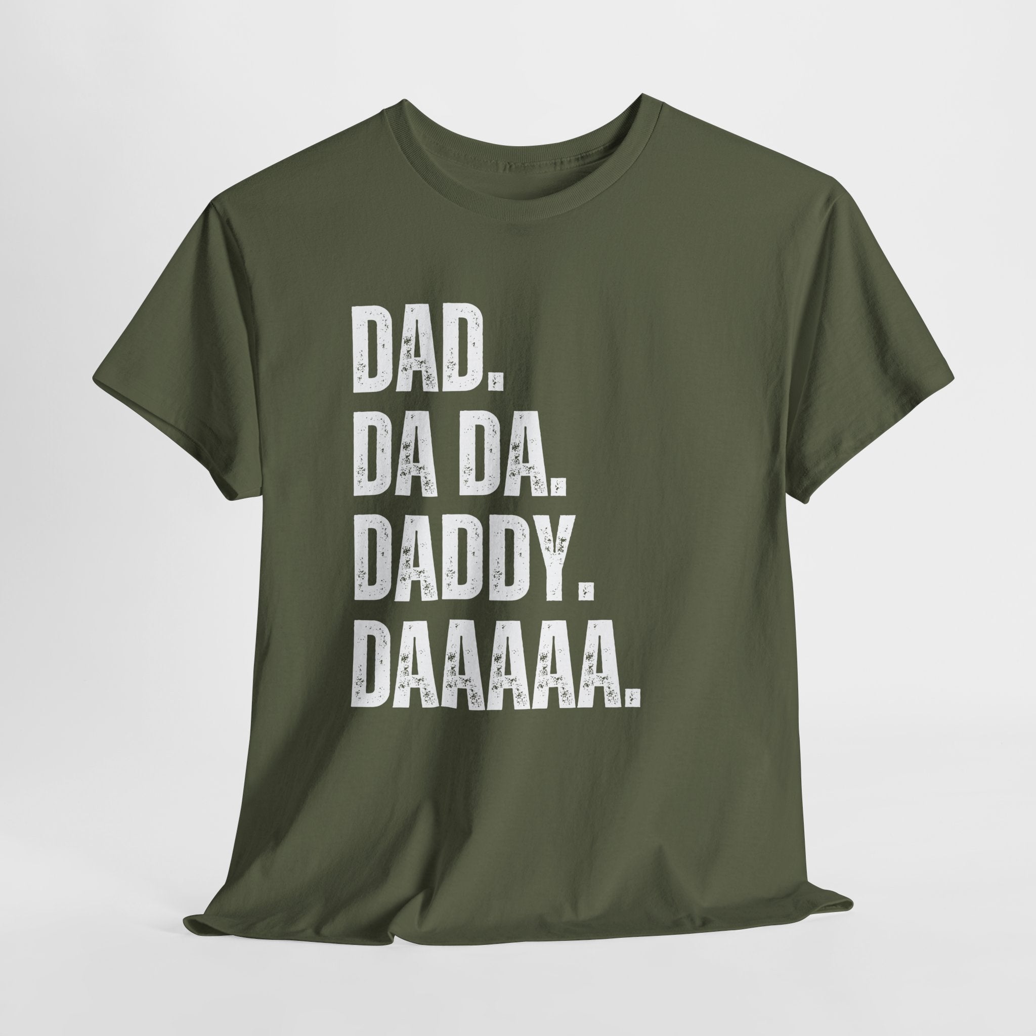 Dad Da Da Daddy Daaaa Unisex Heavy Cotton Tee