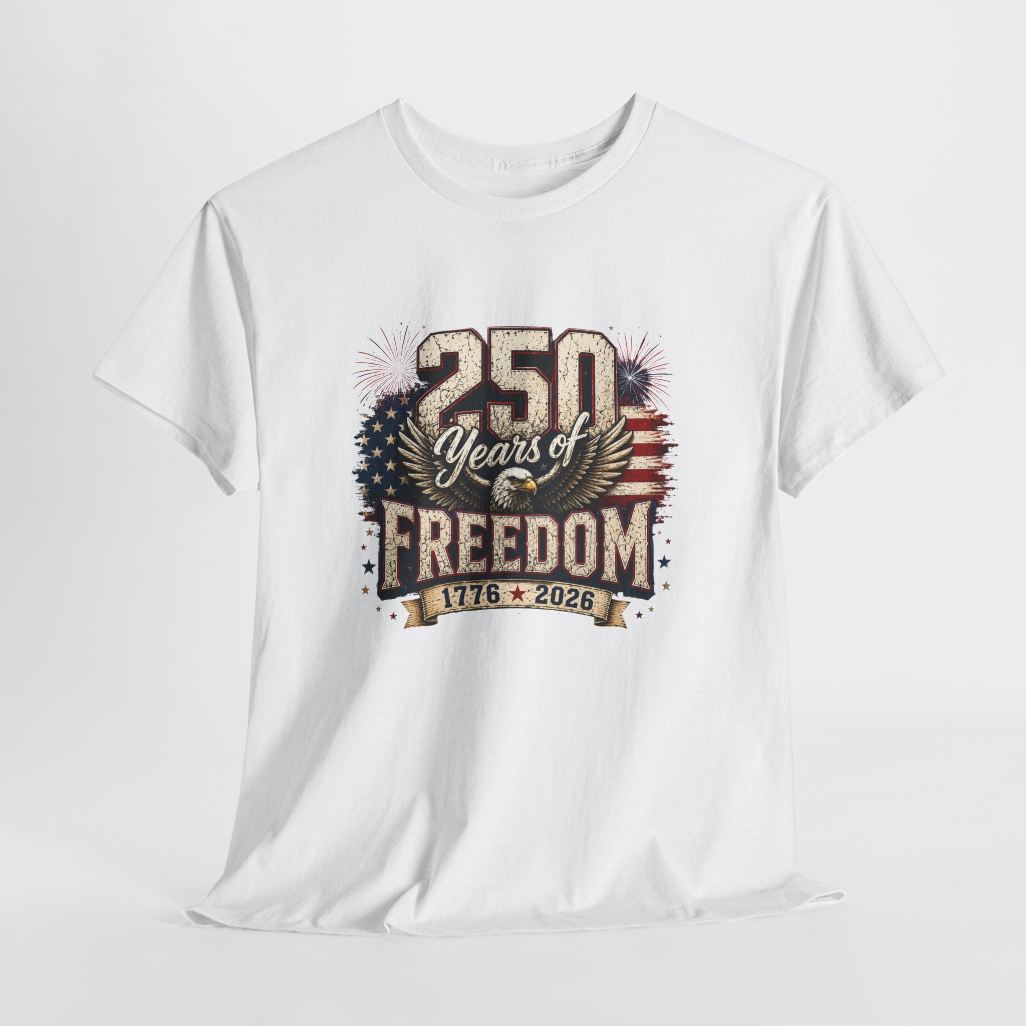 250 Years of American Freedom Unisex Heavy Cotton Tee